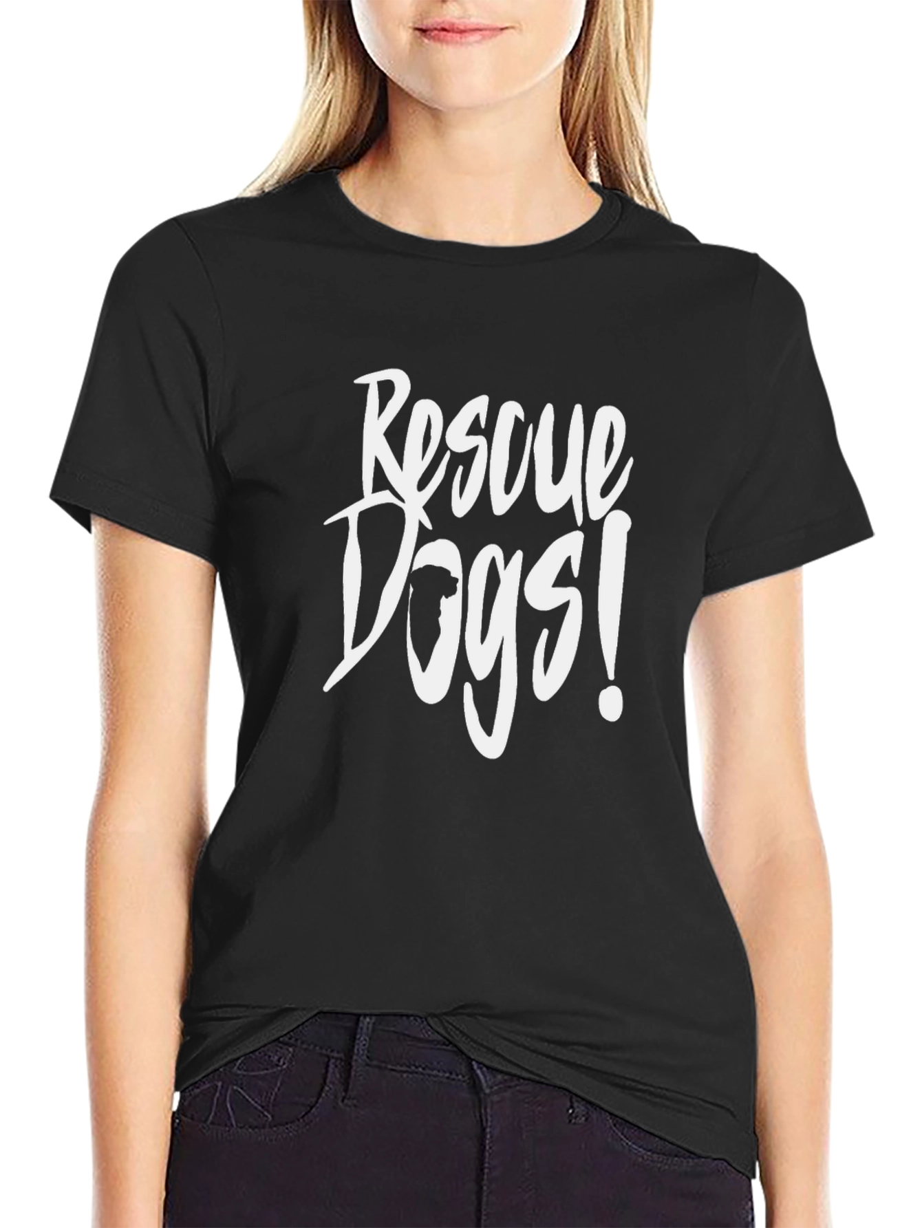 Rescue Dogs Graphic T-Shirt