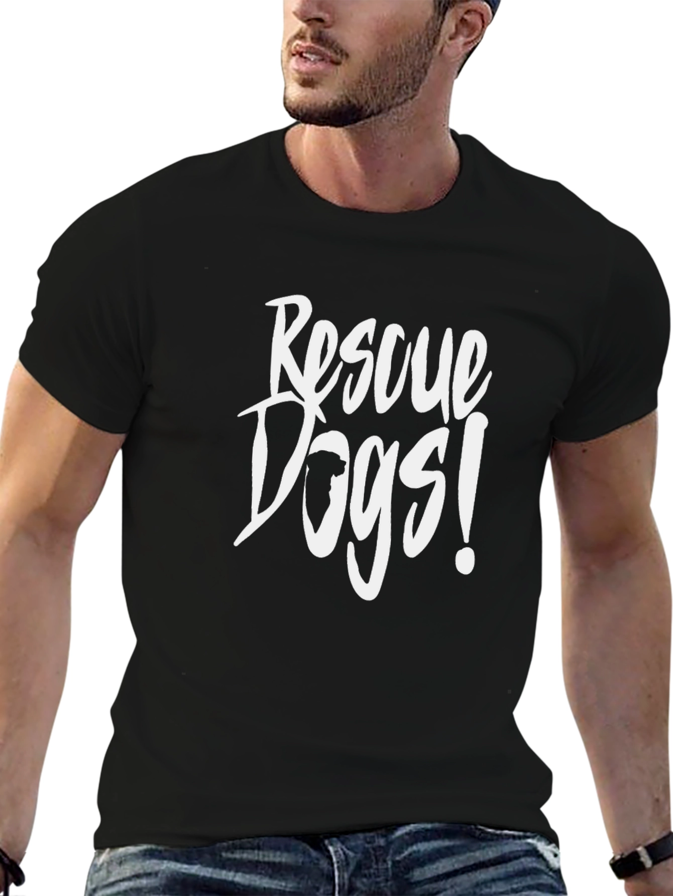 Rescue Dogs Graphic T-Shirt