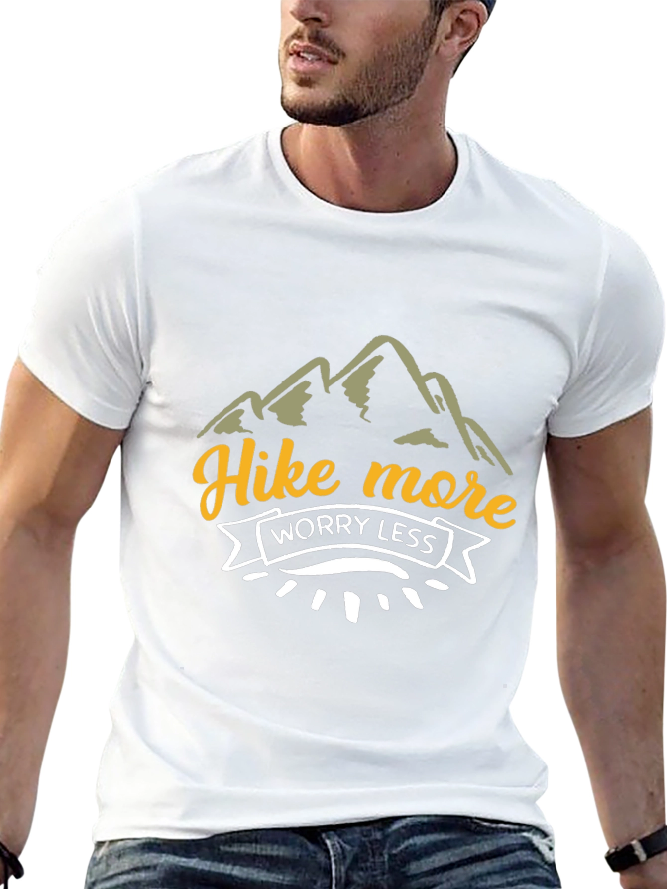 Hike More Worry Less Graphic Tee