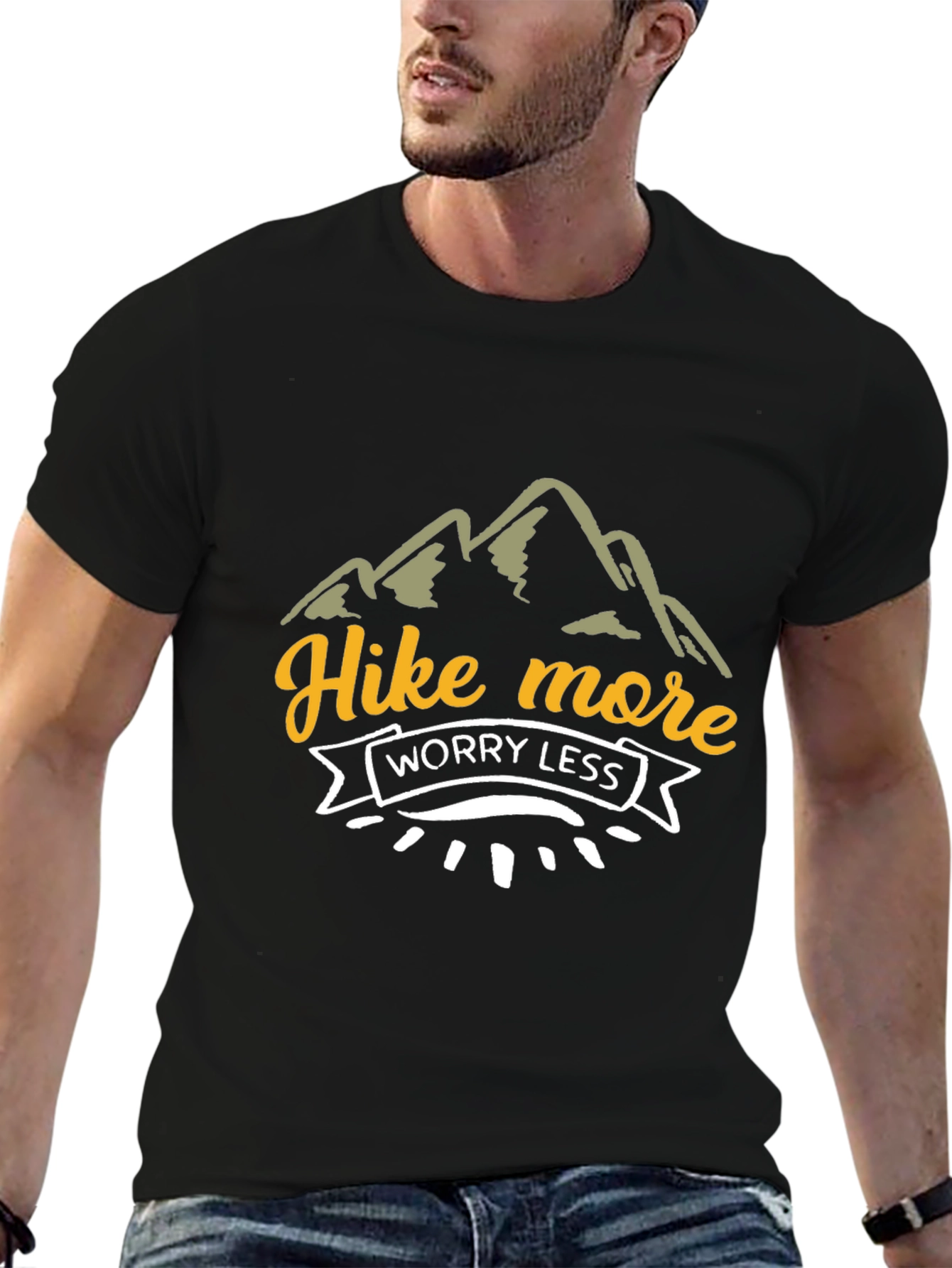 Hike More Worry Less Graphic Tee