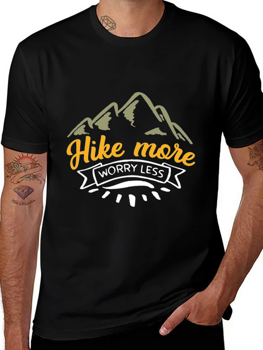 Hike More Worry Less Graphic Tee