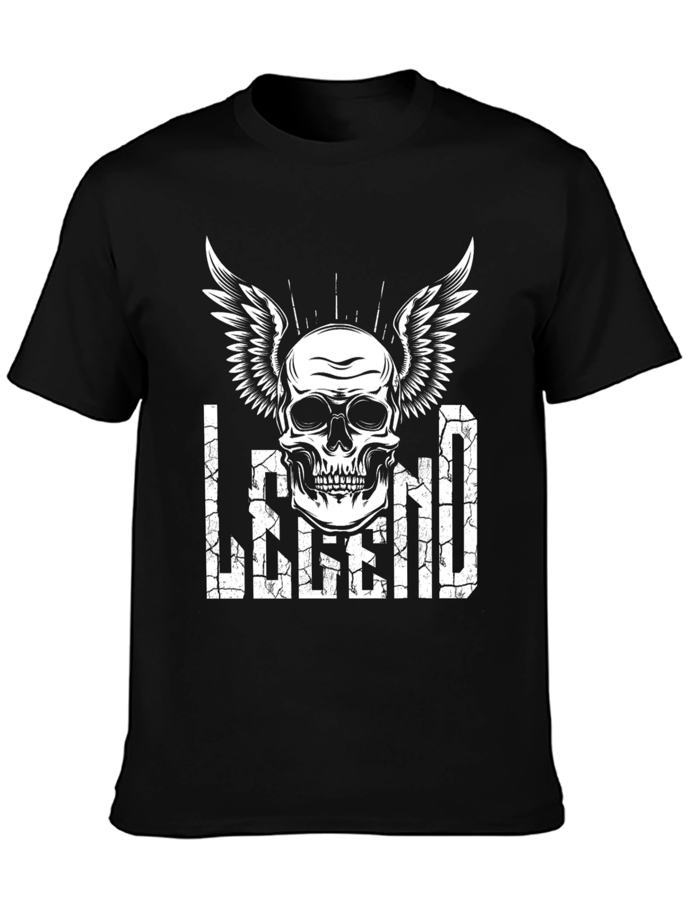 Legend Skull Winged T-Shirt
