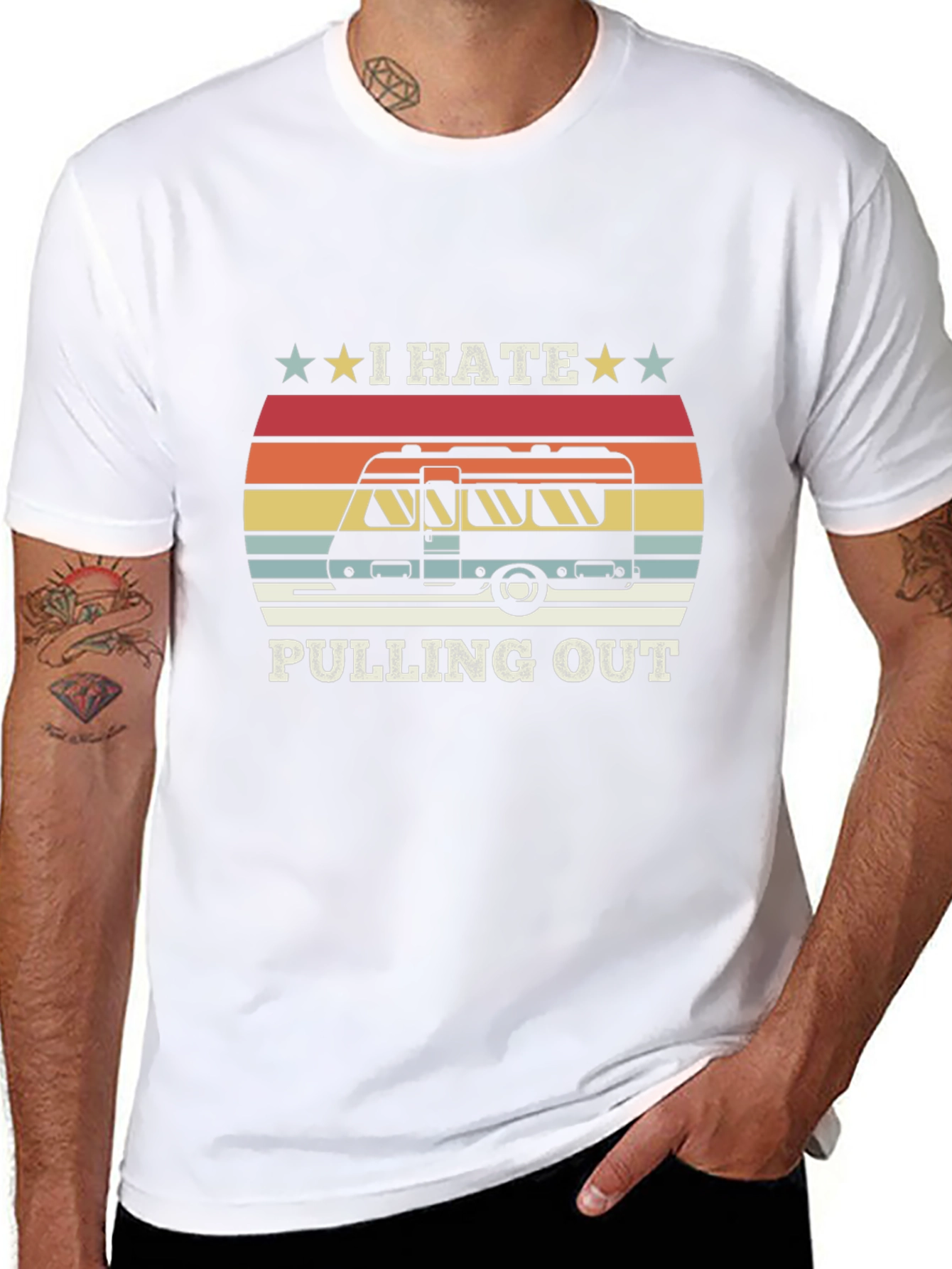 I Hate Pulling Out RV Camping T-Shirt