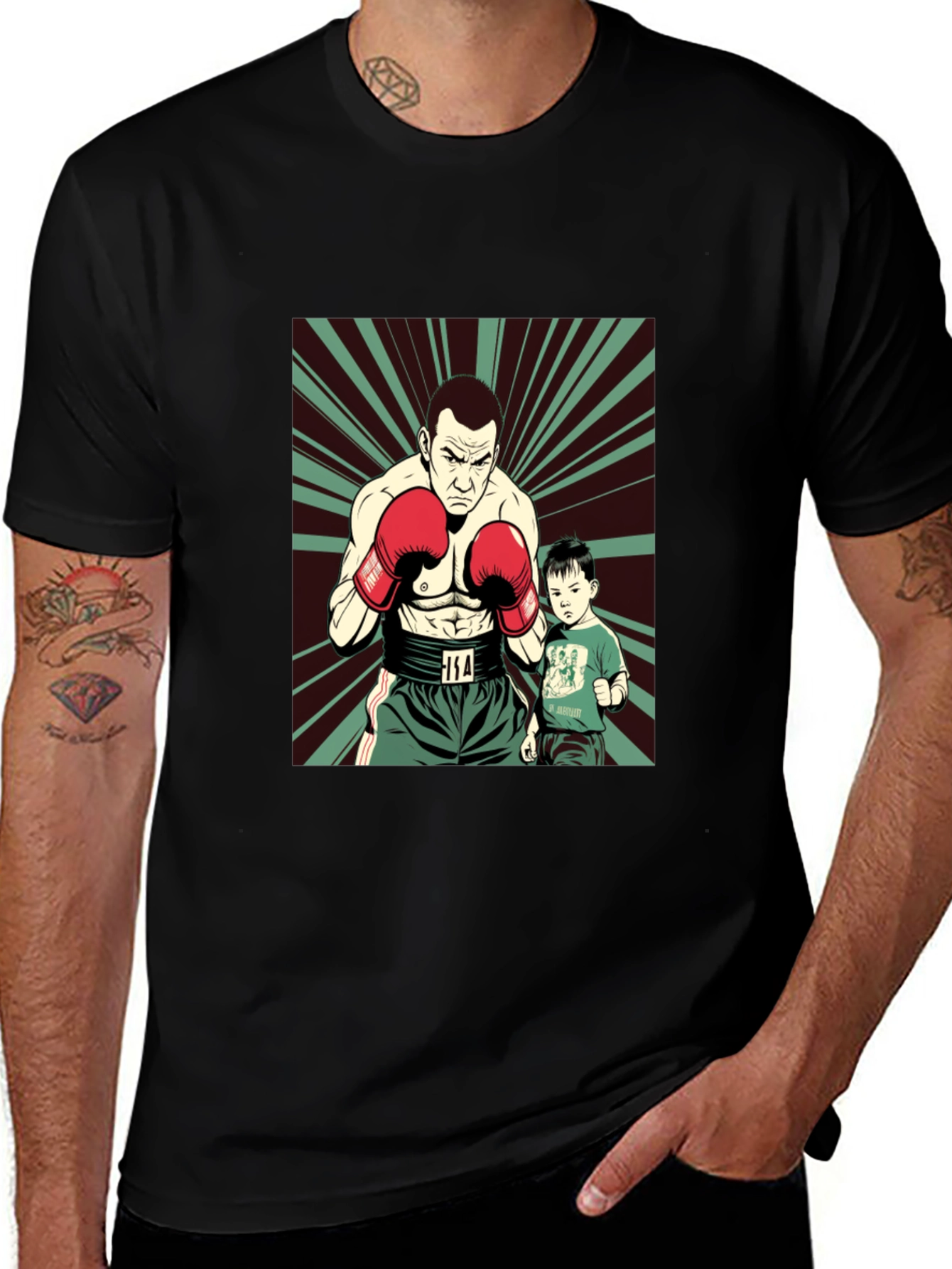 Boxer Graphic T-Shirt
