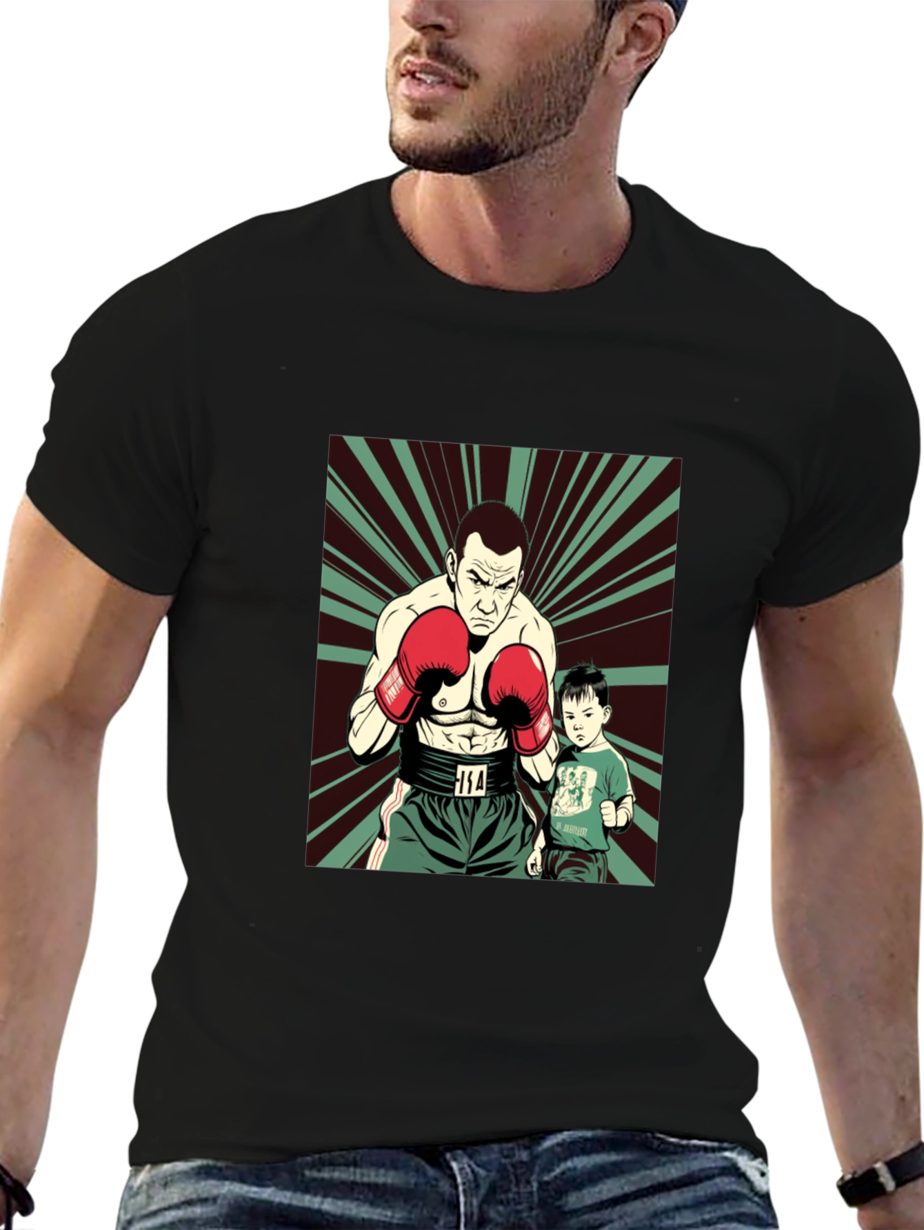 Boxer Graphic T-Shirt