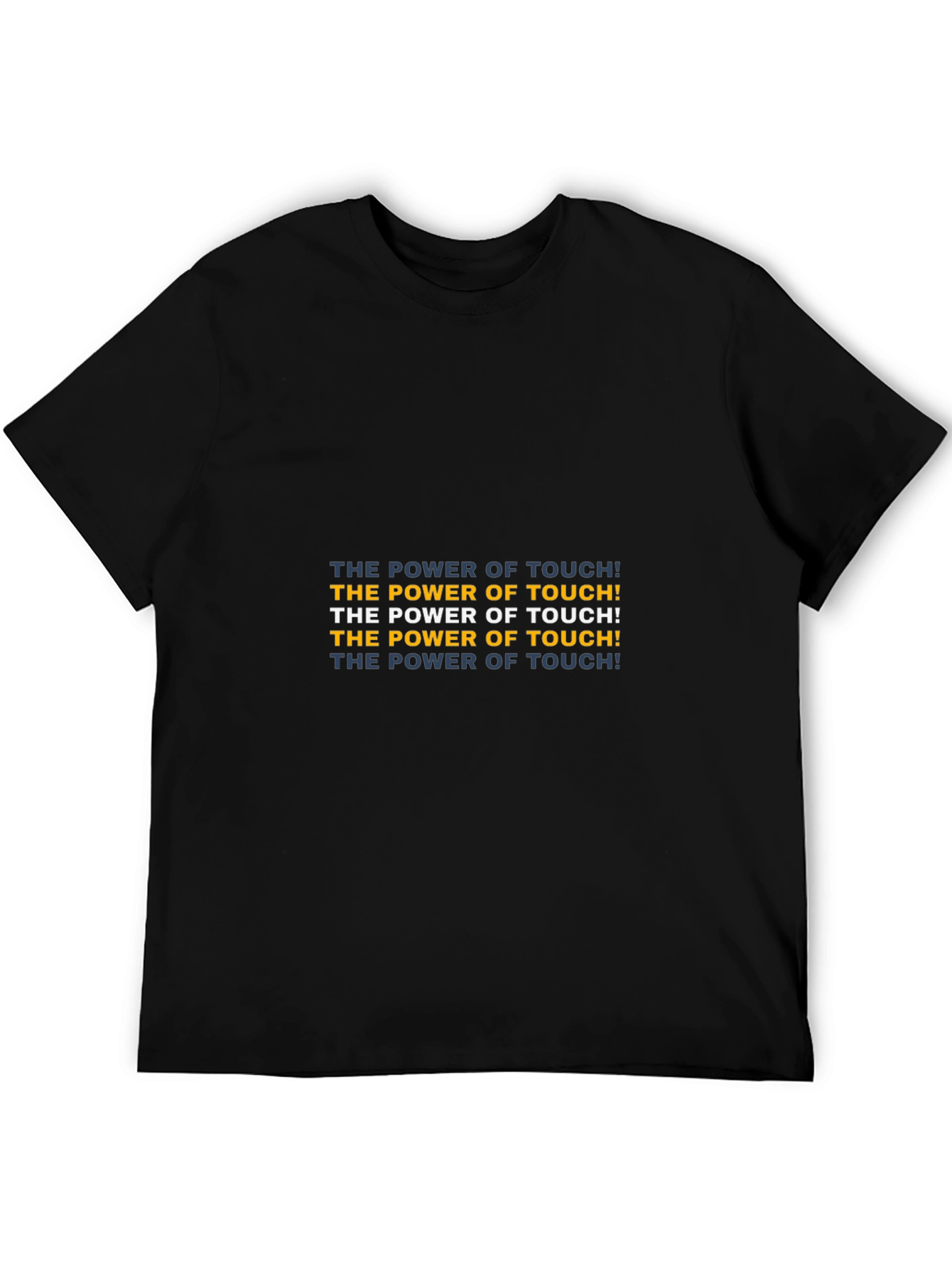 The Power of Touch Graphic T-Shirt - Black