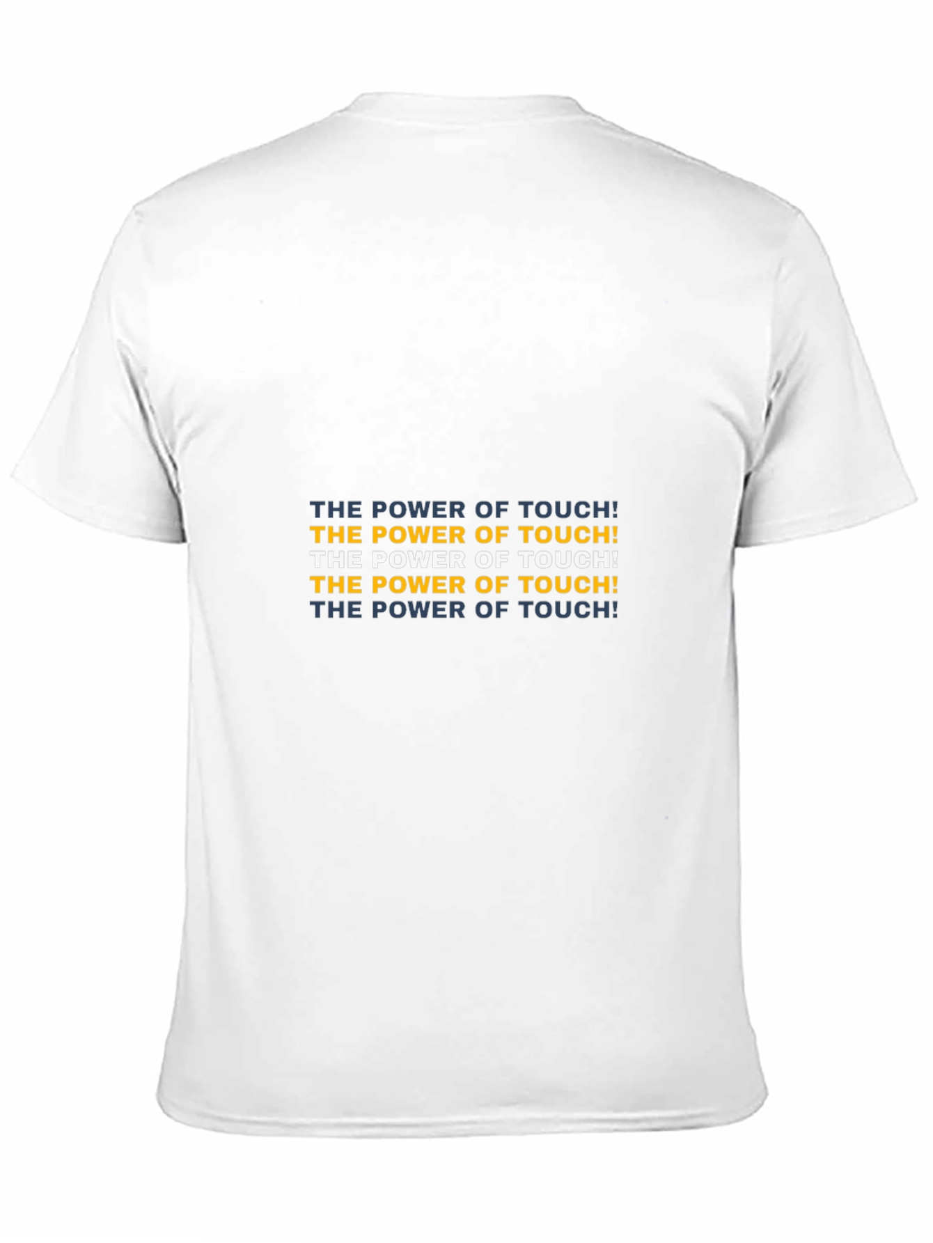 The Power of Touch Graphic T-Shirt - Black