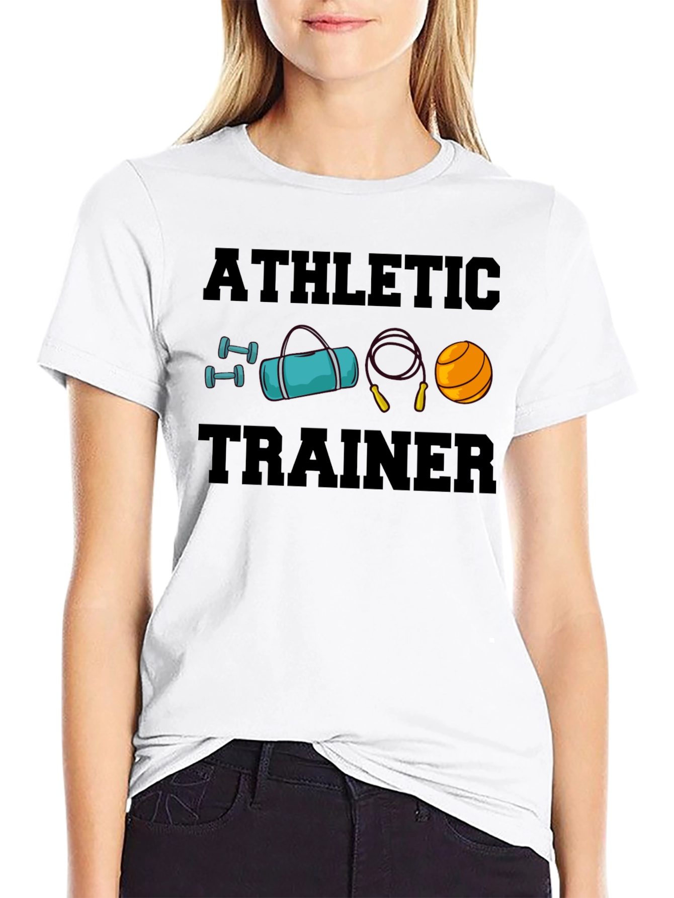 Athletic Trainer T-Shirt - Fitness Design