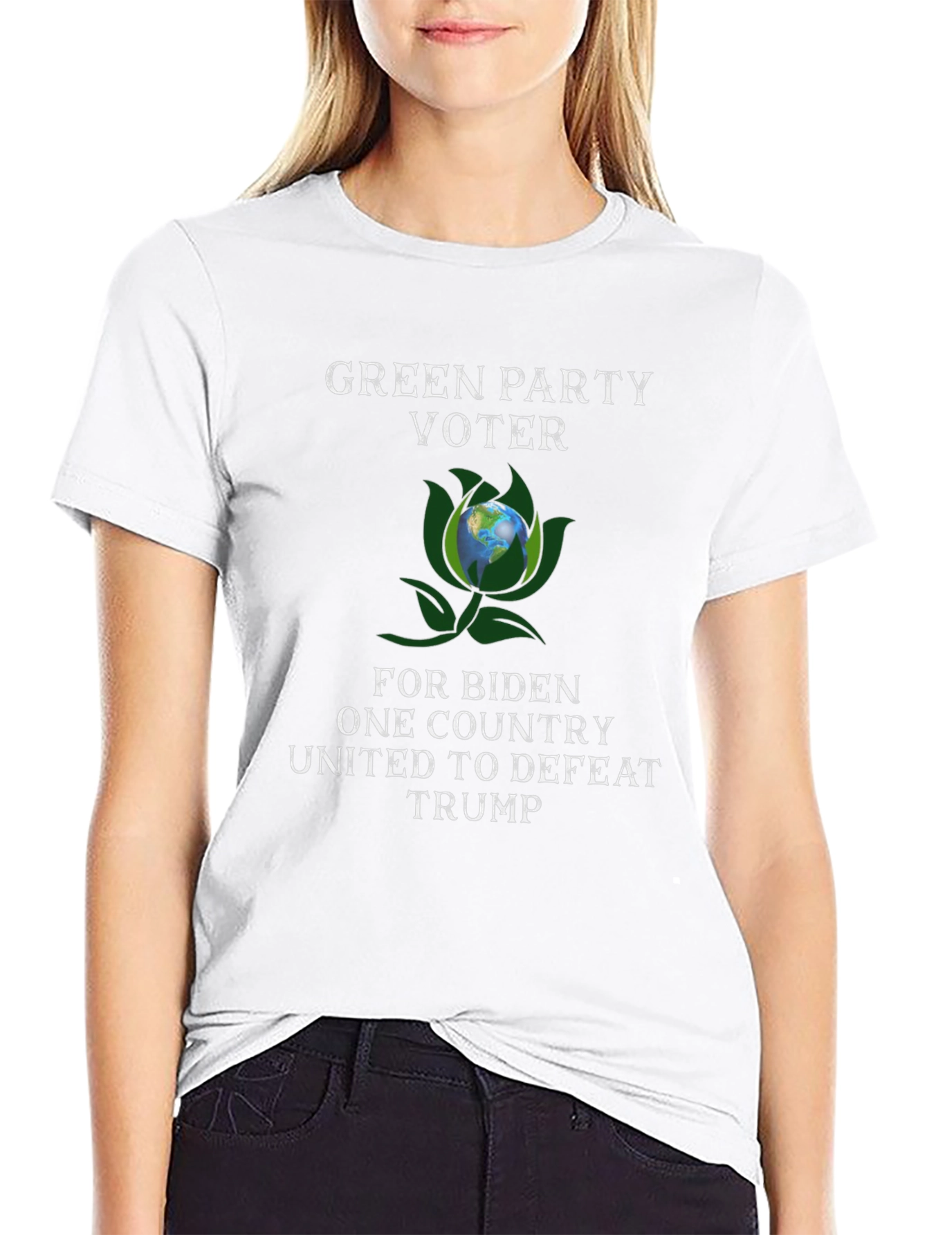 Green Party Voter T-Shirt - Biden Supporter