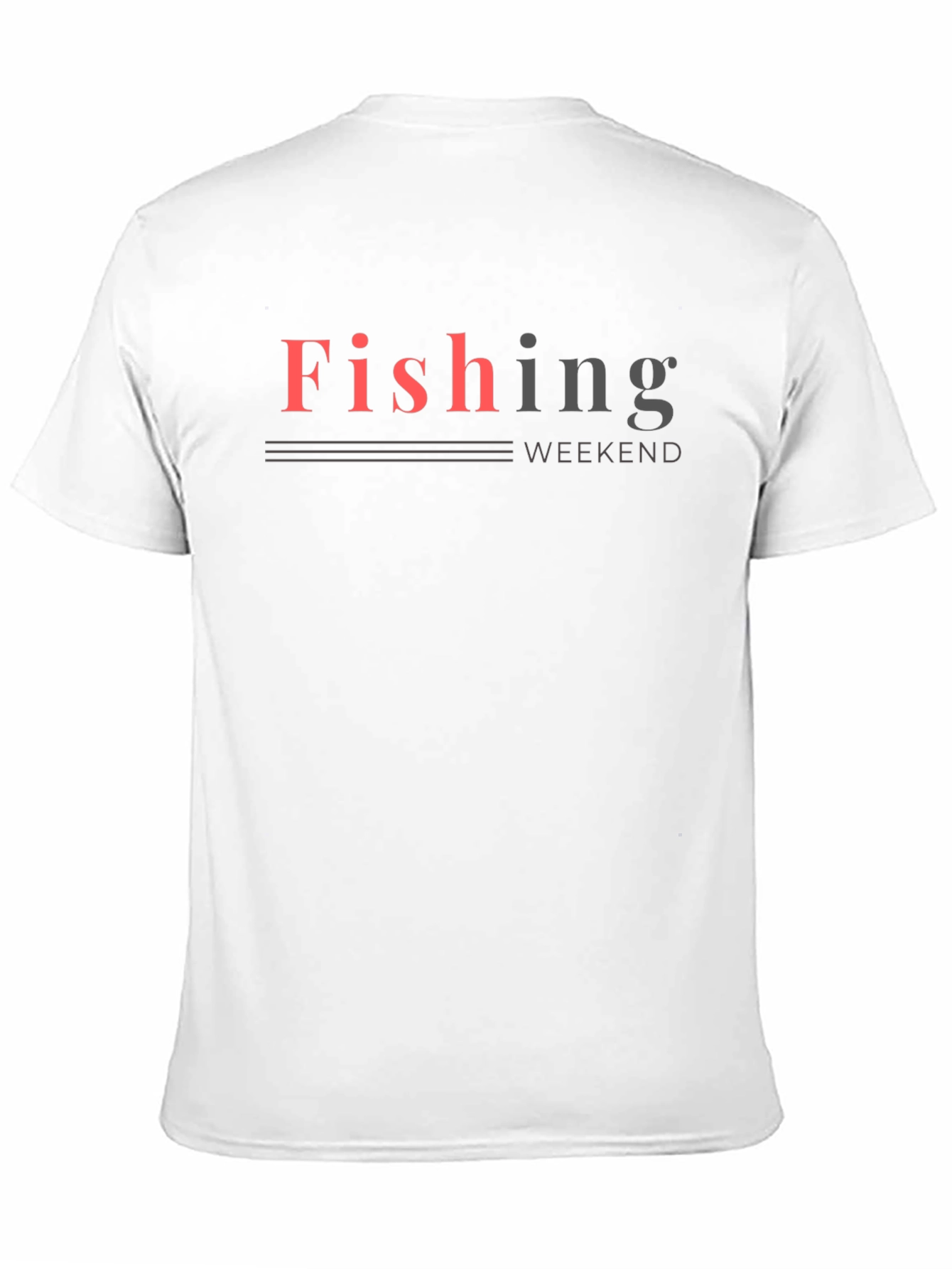 Fishing Weekend Black T-Shirt