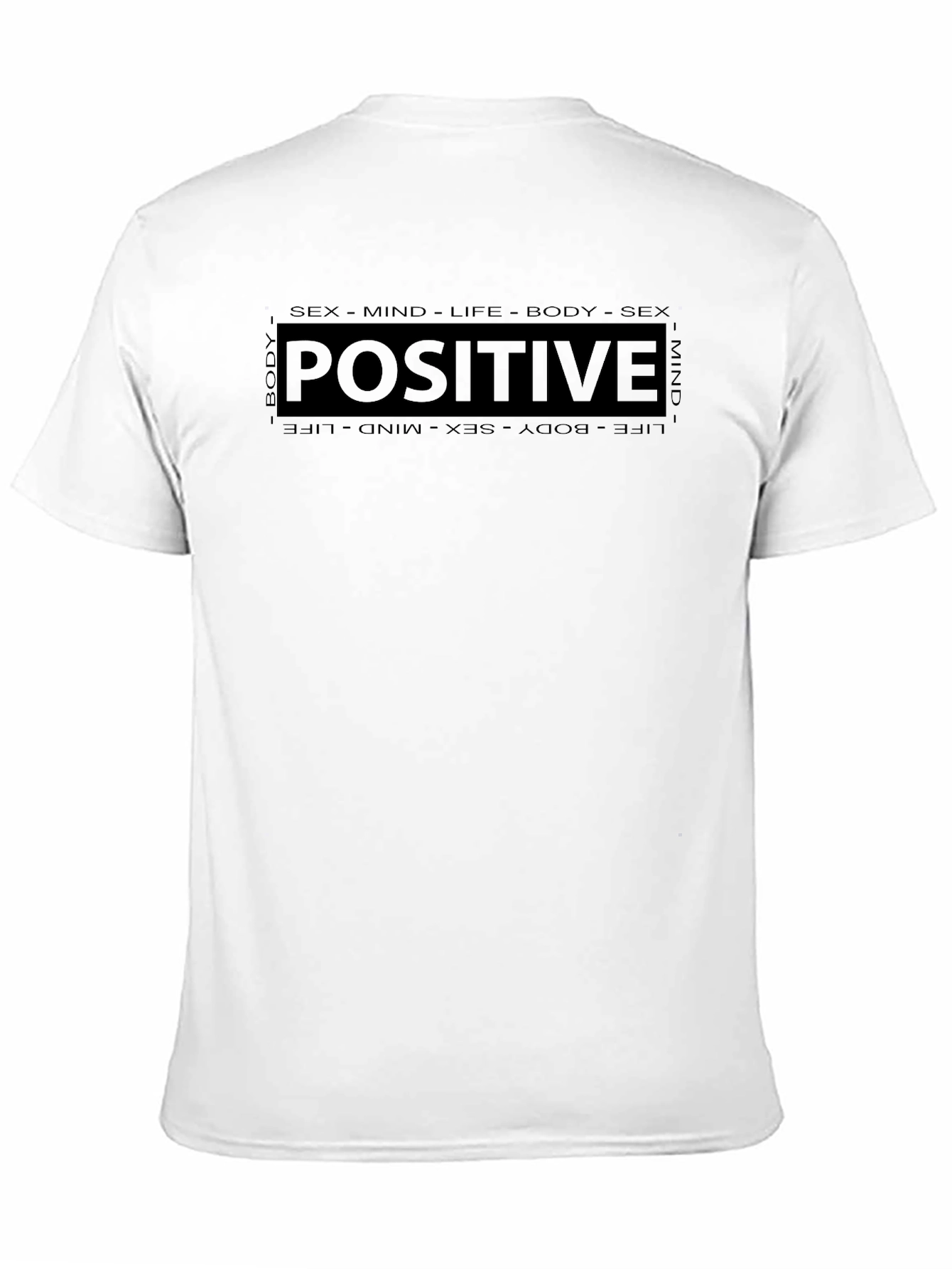 Positive Mindset Graphic T-Shirt