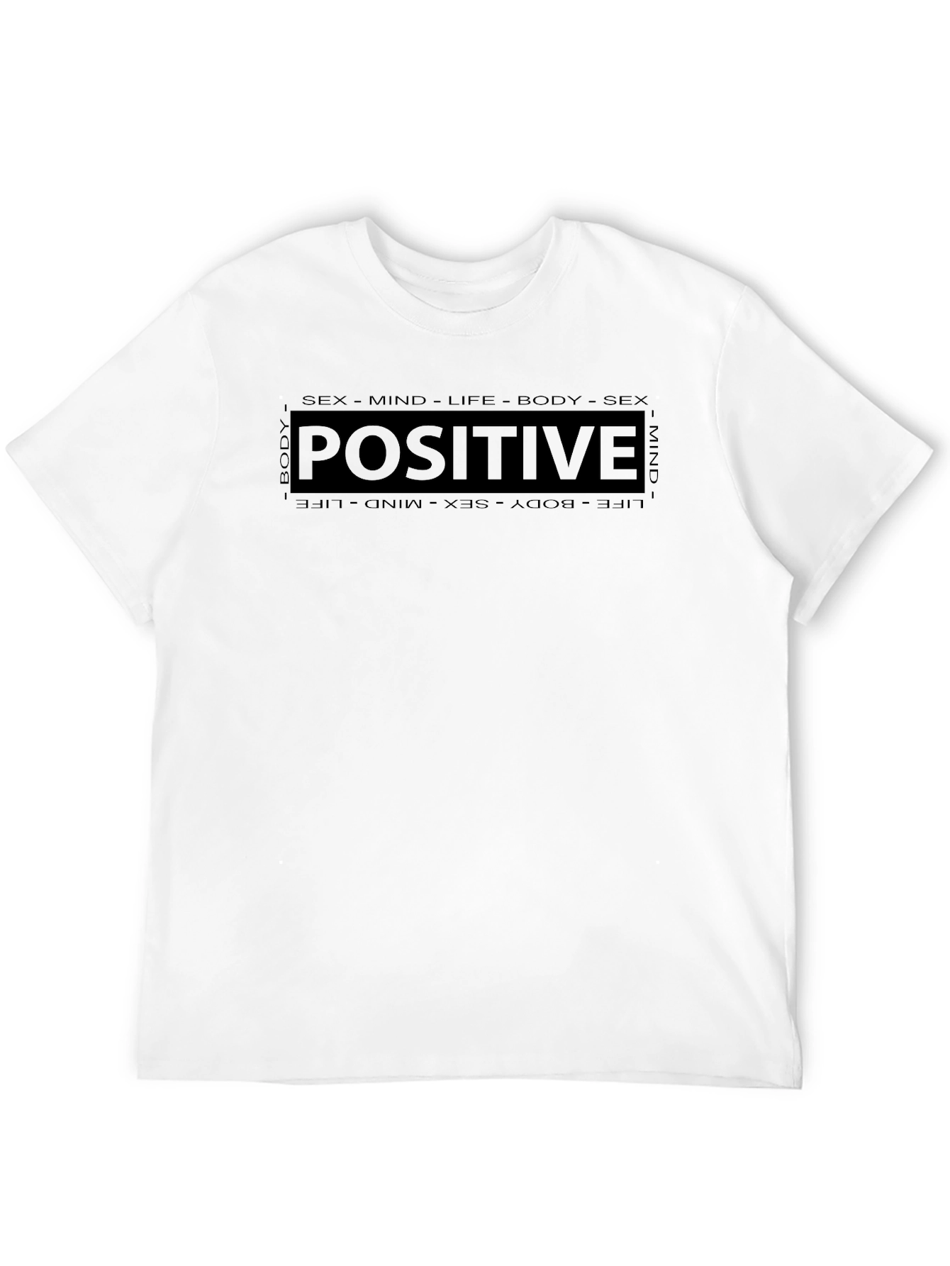 Positive Mindset Graphic T-Shirt
