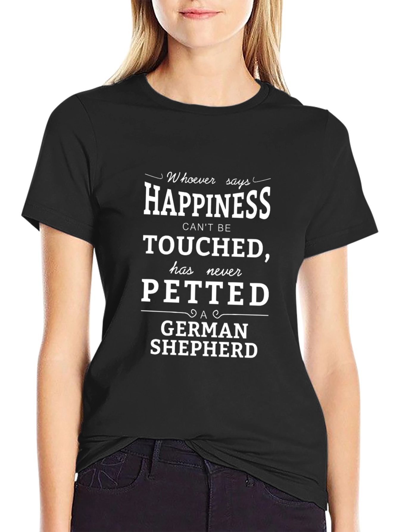 Happiness German Shepherd T-Shirt