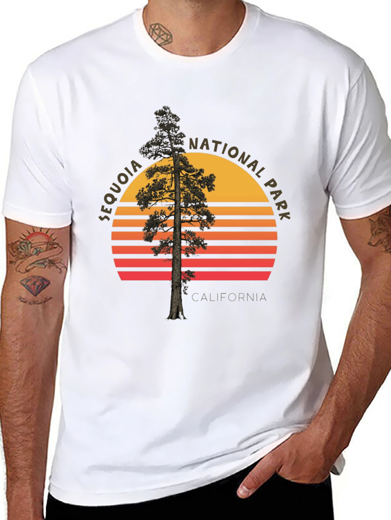 Sequoia National Park Retro T-Shirt
