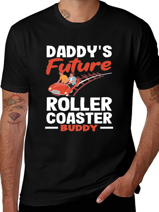 Daddys Future Roller Coaster Buddy T-Shirt