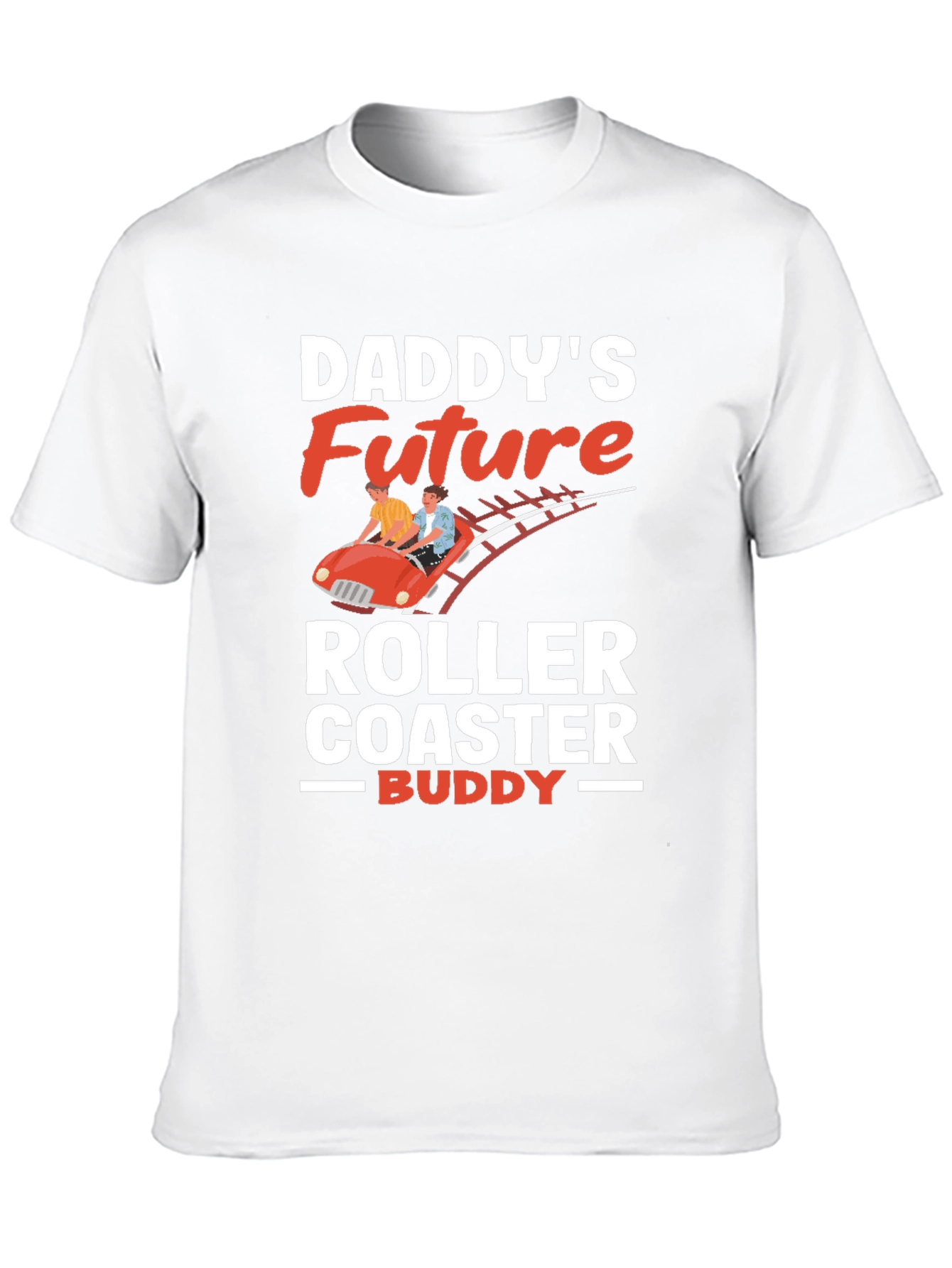 Daddys Future Roller Coaster Buddy T-Shirt