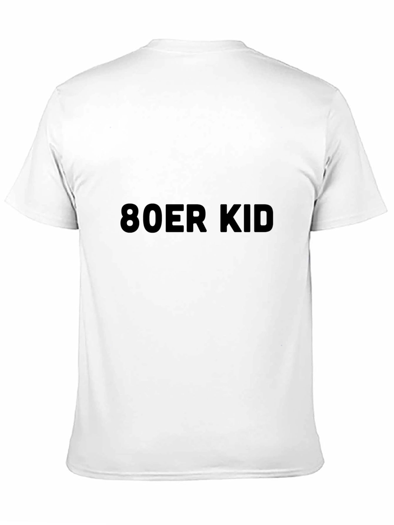80er Kid Black Tee - Retro Style!