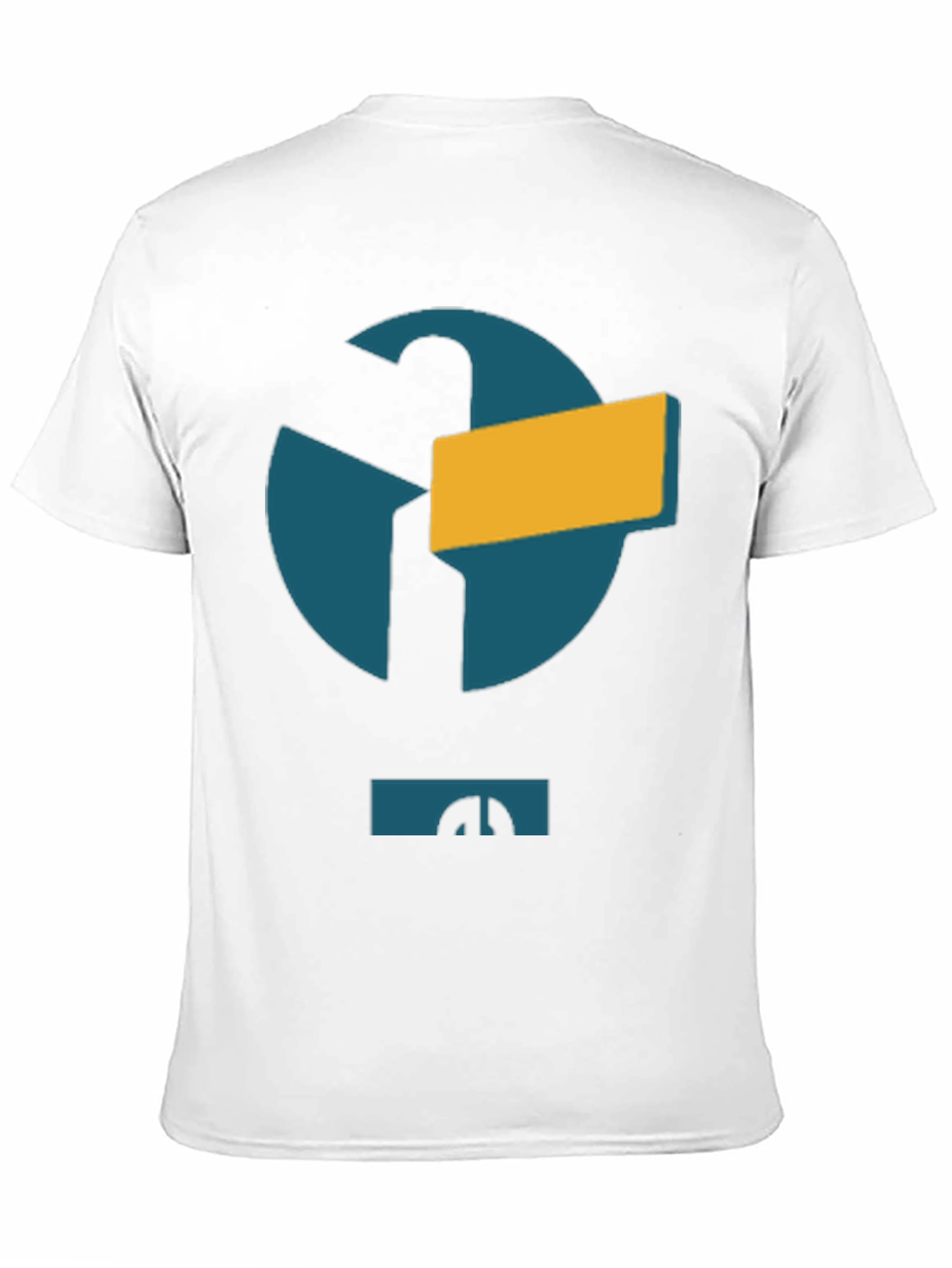 Abstract Logo Black T-Shirt