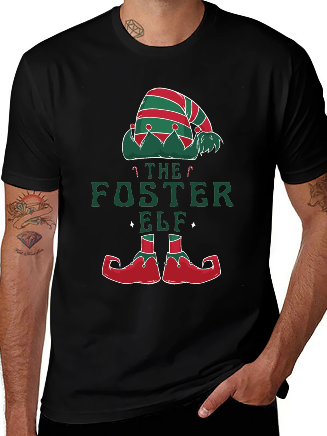 Foster Elf Christmas T-Shirt