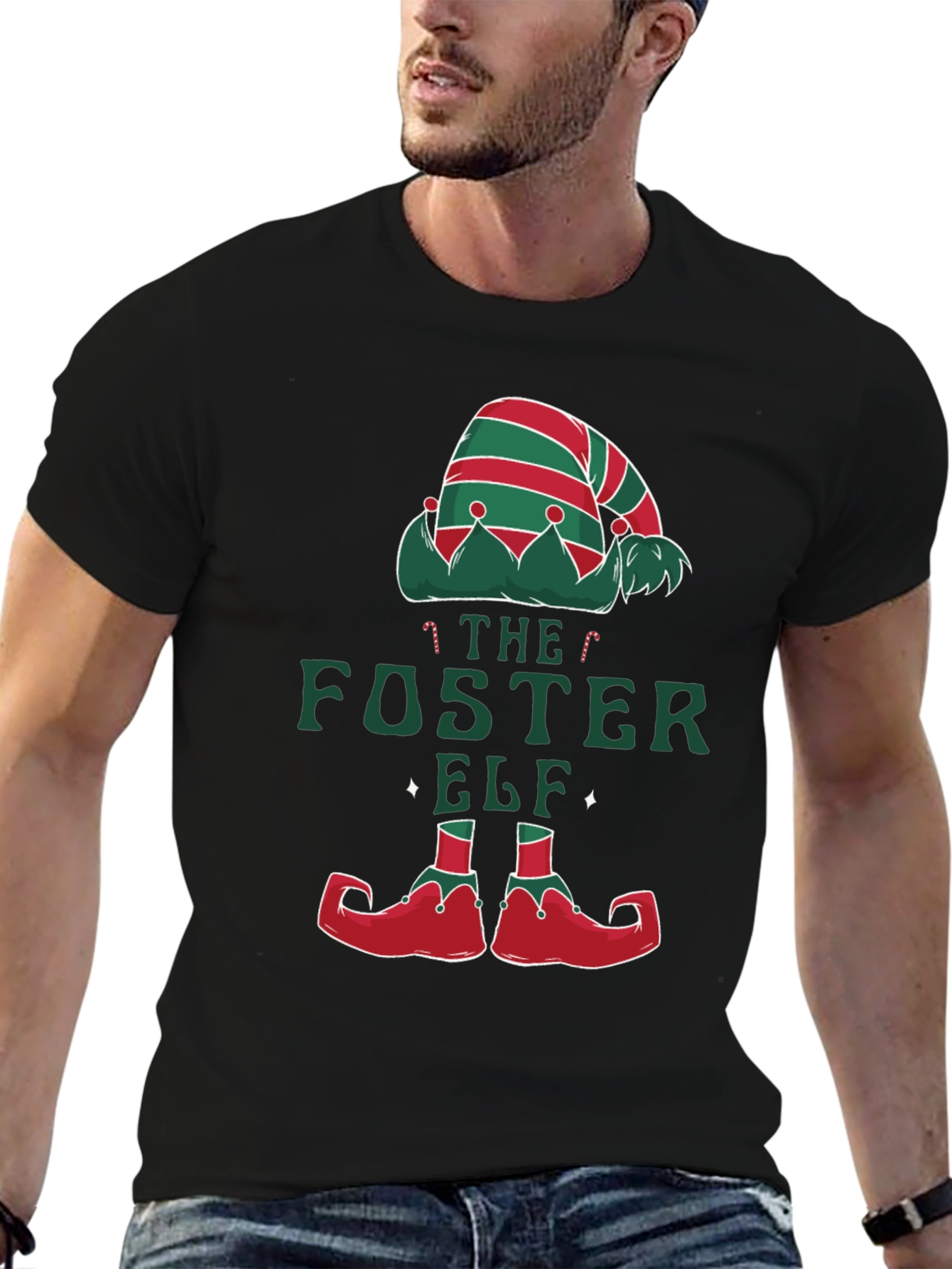 Foster Elf Christmas T-Shirt
