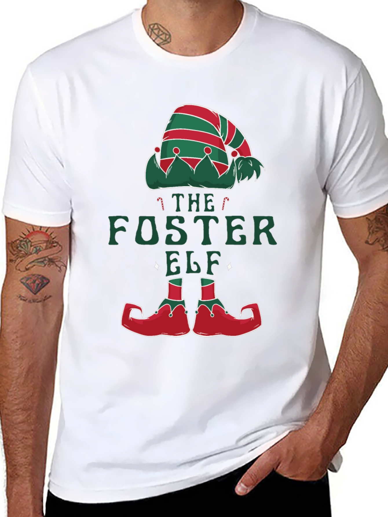 Foster Elf Christmas T-Shirt