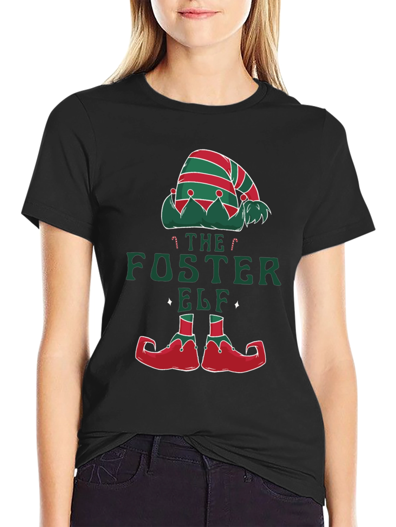 Foster Elf Christmas T-Shirt