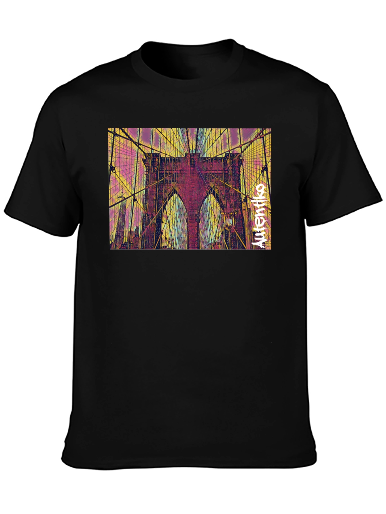 Brooklyn Bridge Graphic Tee - Unique Urban Style