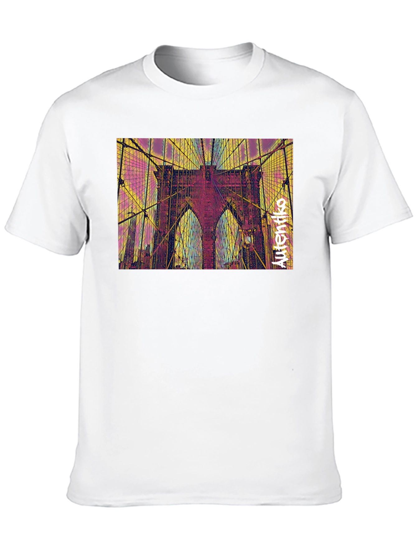 Brooklyn Bridge Graphic Tee - Unique Urban Style