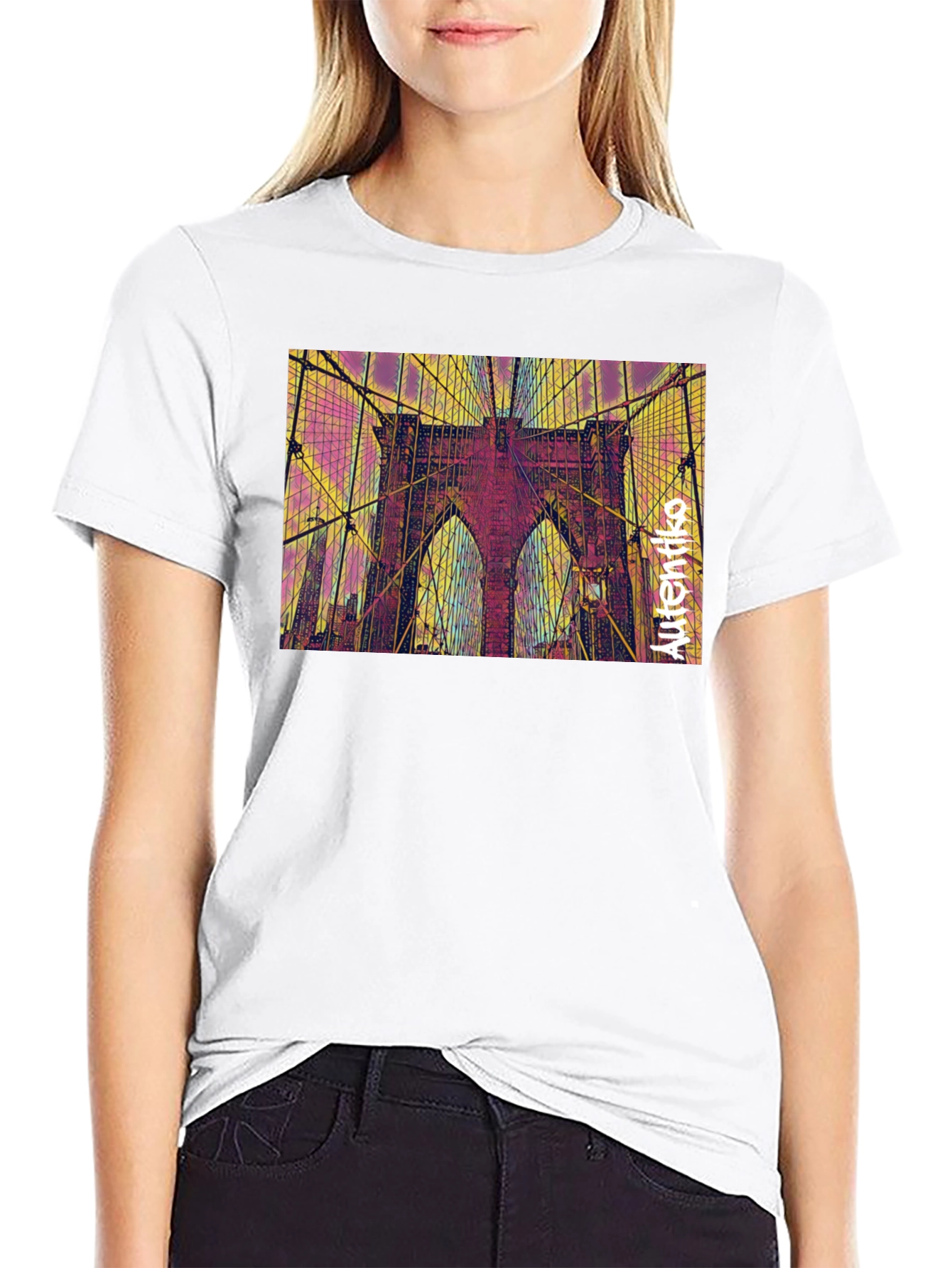 Brooklyn Bridge Graphic Tee - Unique Urban Style