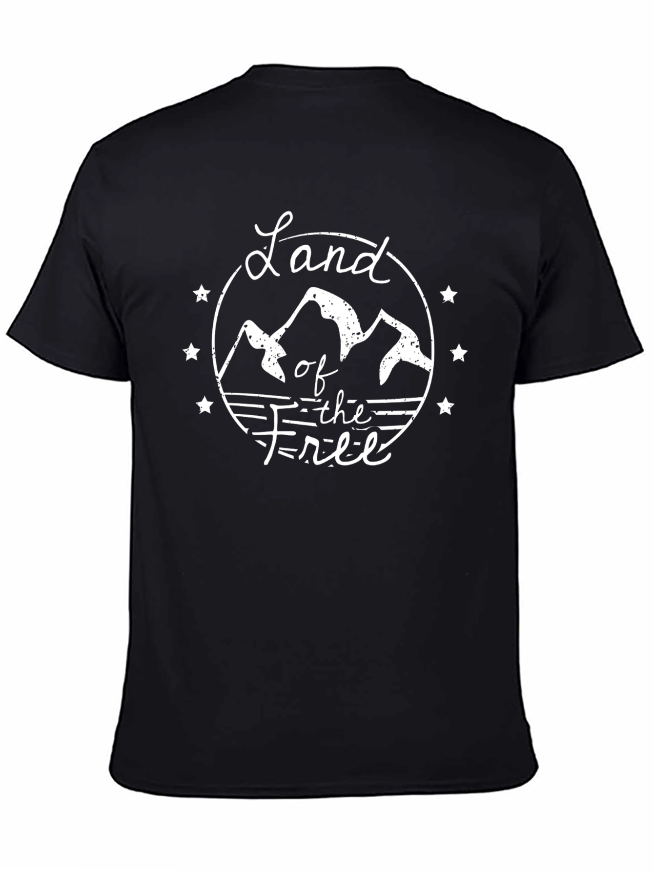 Land of the Free Mountain Graphic Tee