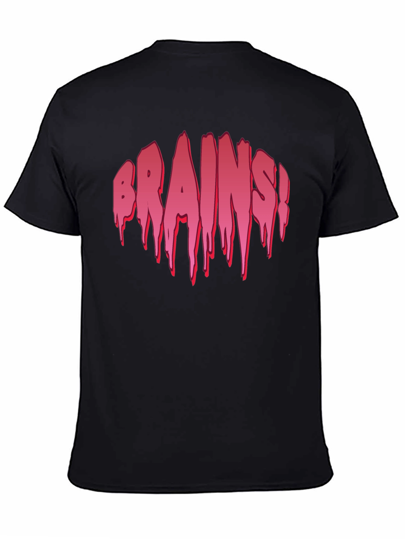Brains! Graphic T-Shirt - Black