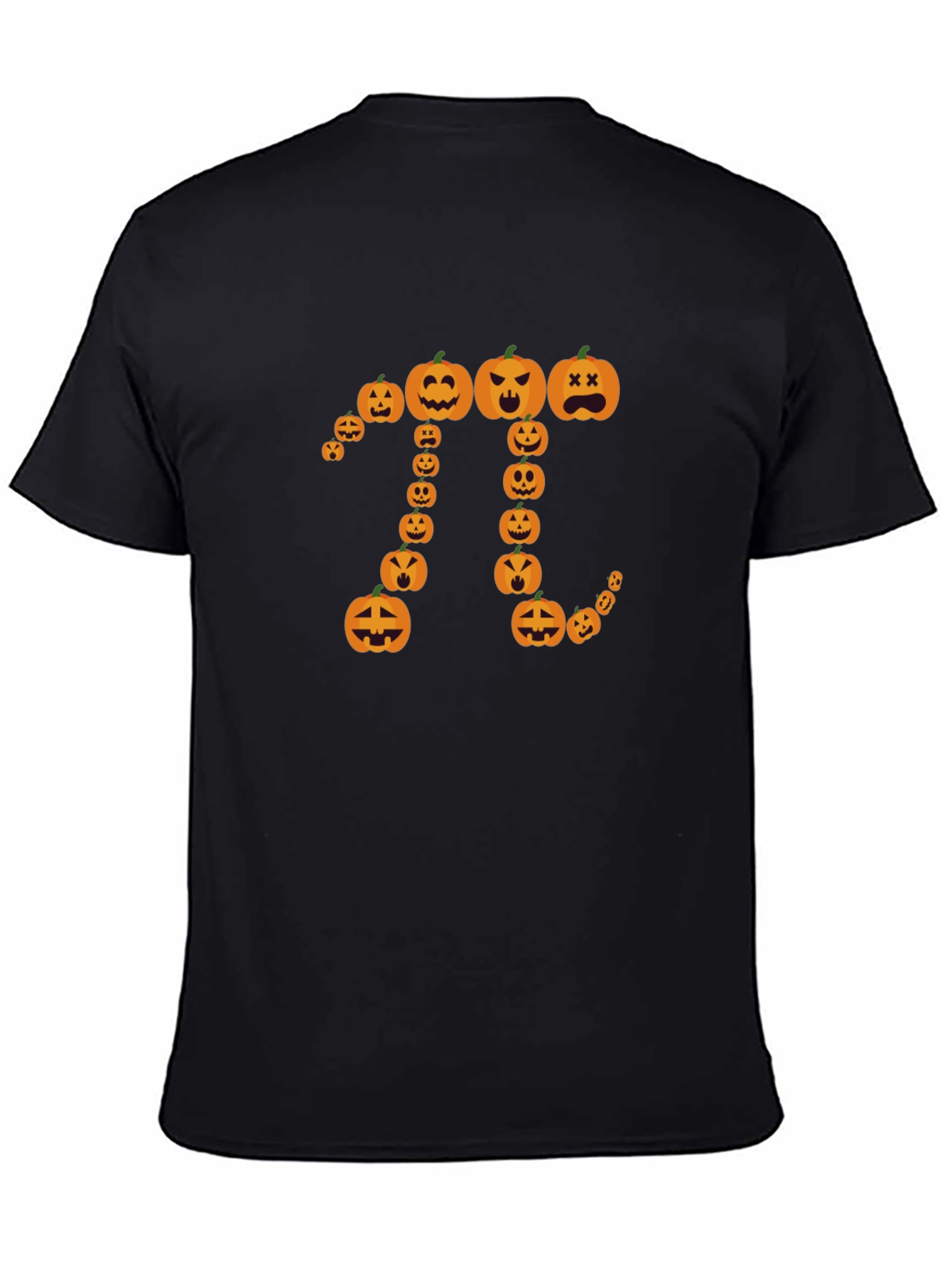 Halloween Pumpkin Pi Graphic Tee