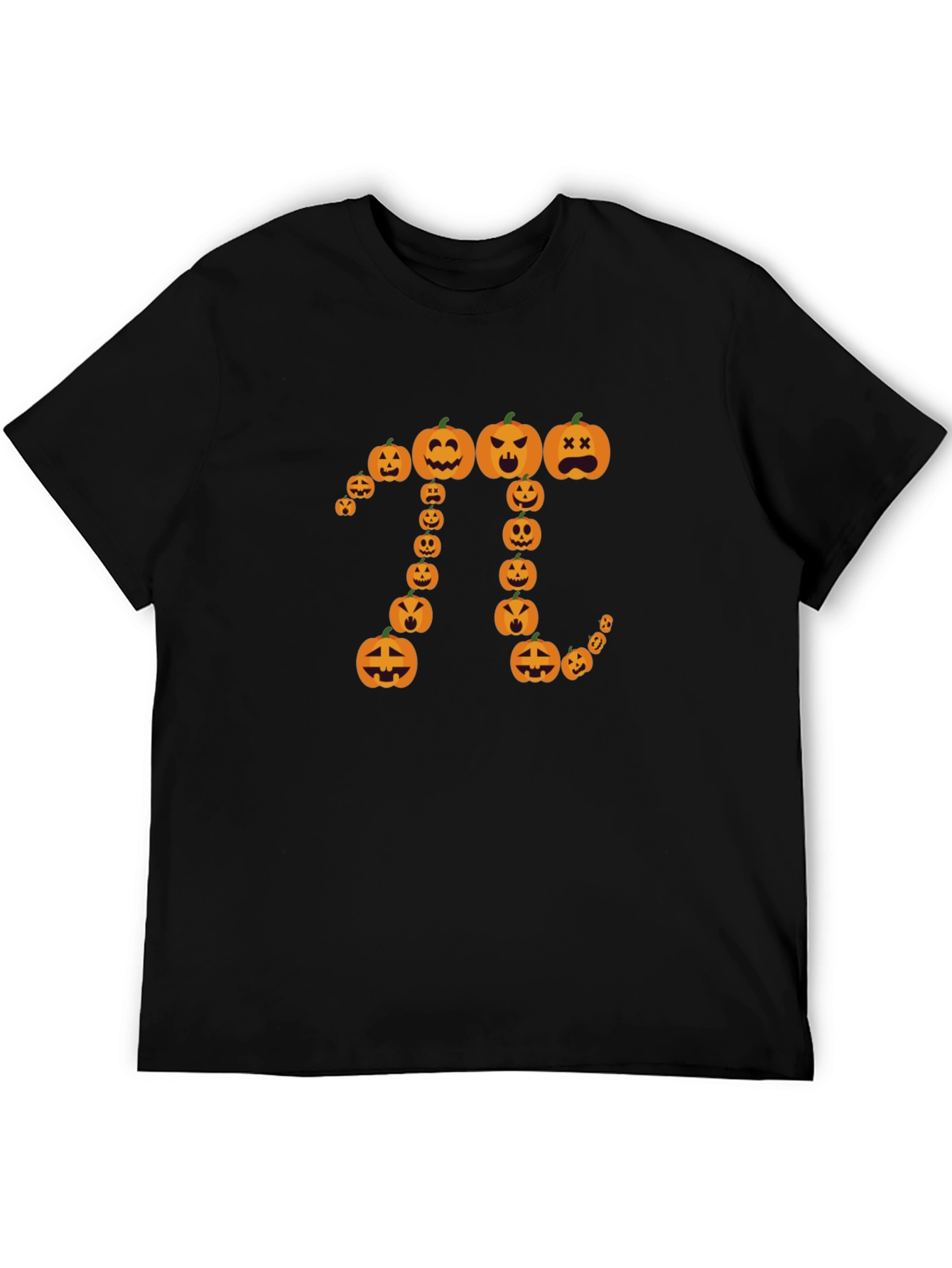 Halloween Pumpkin Pi Graphic Tee