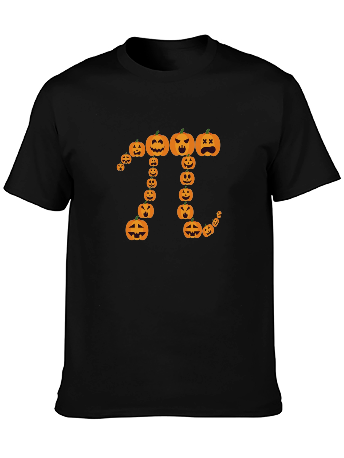 Halloween Pumpkin Pi Graphic Tee