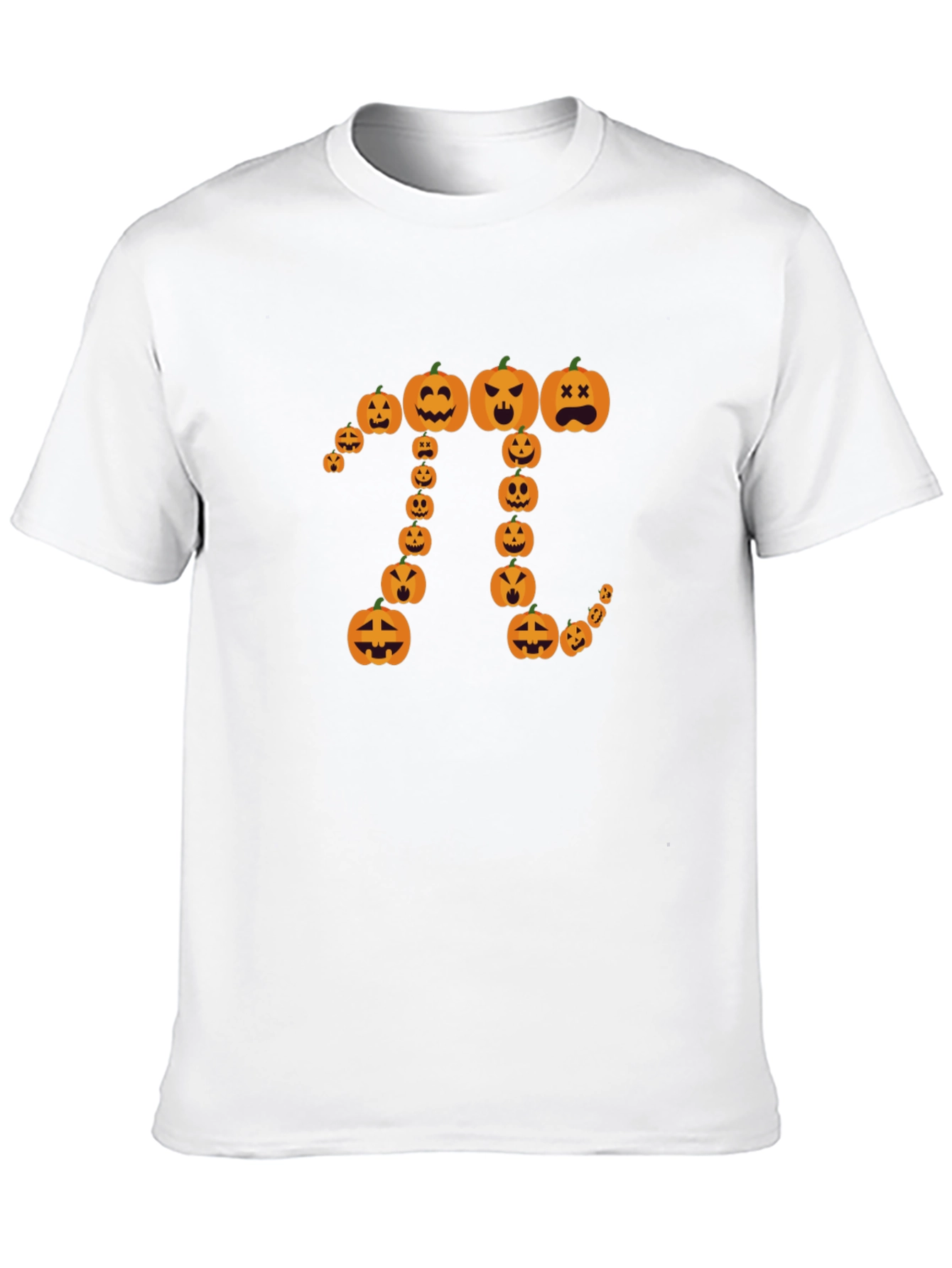 Halloween Pumpkin Pi Graphic Tee