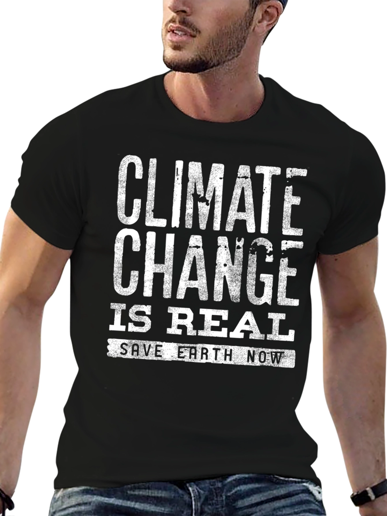 Climate Change Awareness T-Shirt - Save Earth Now!