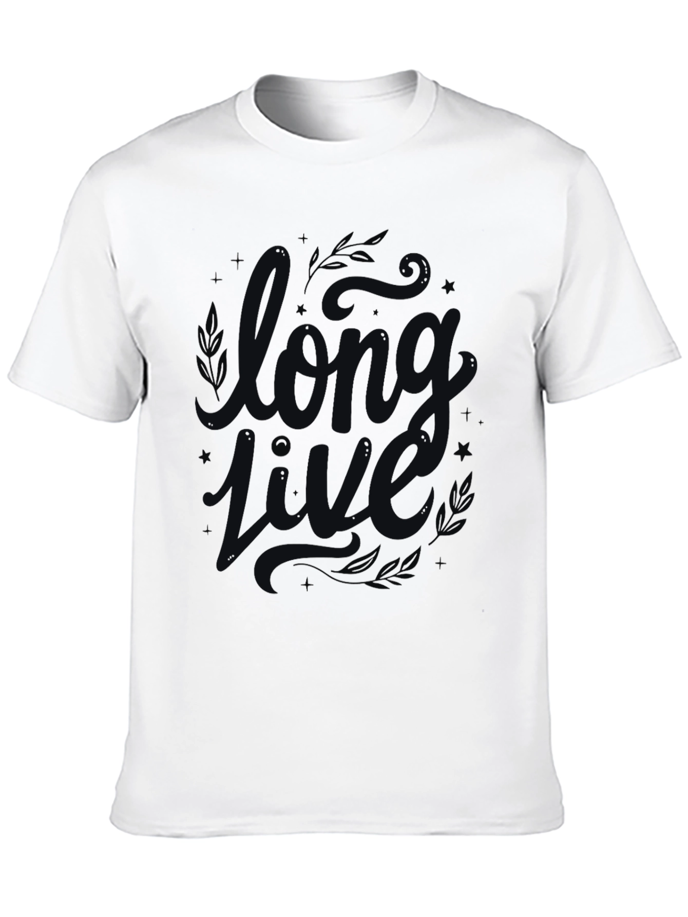 Long Live Graphic T-Shirt - Stylish Mens Tee