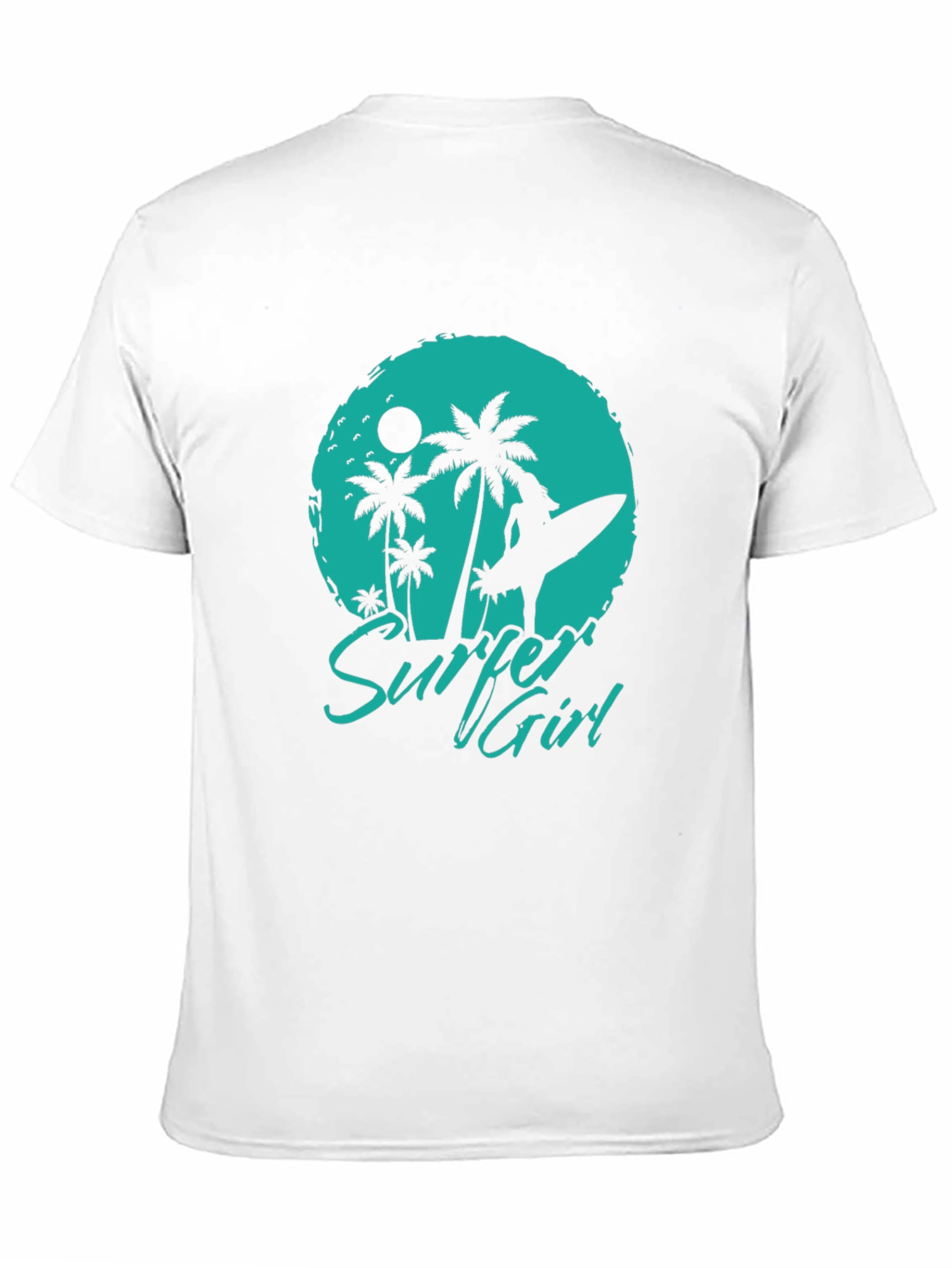 Surfer Girl Graphic Tee - Island Vibes