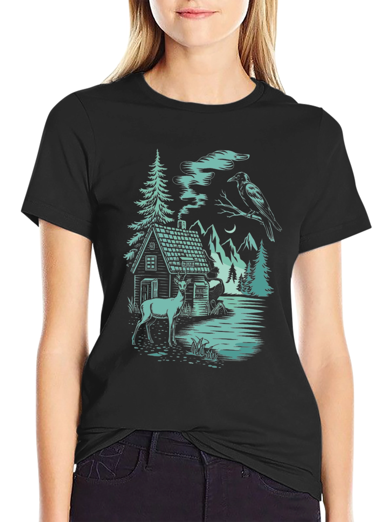 Cabin & Raven Graphic Tee