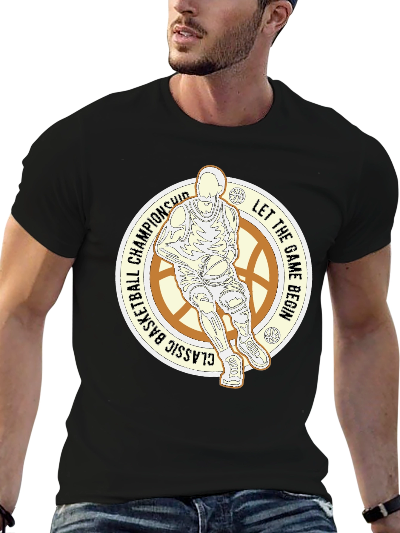 Classic Basketball Championship Graphic Tee