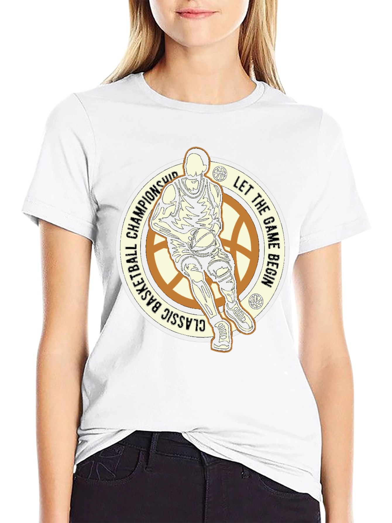Classic Basketball Championship Graphic Tee