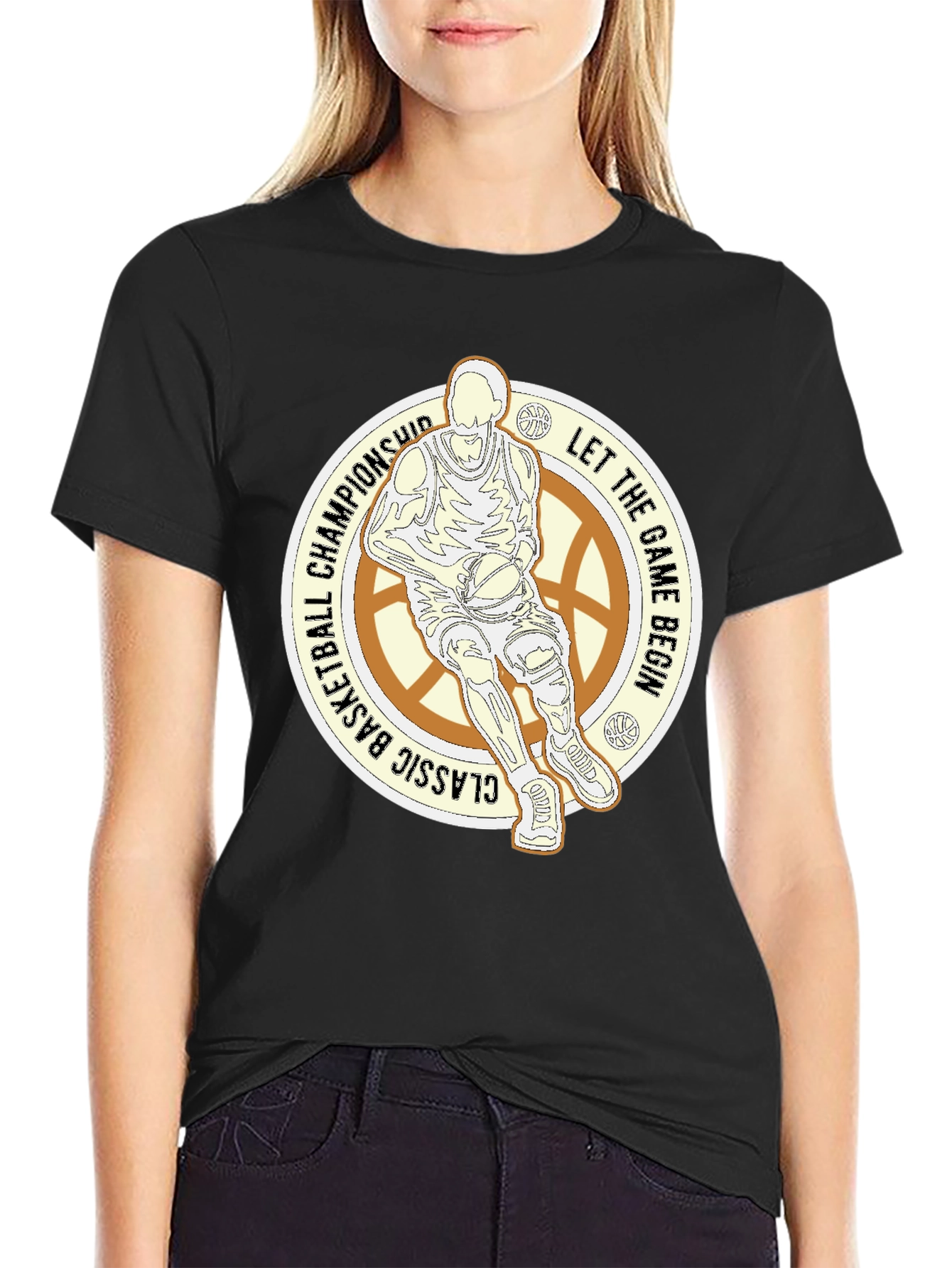 Classic Basketball Championship Graphic Tee