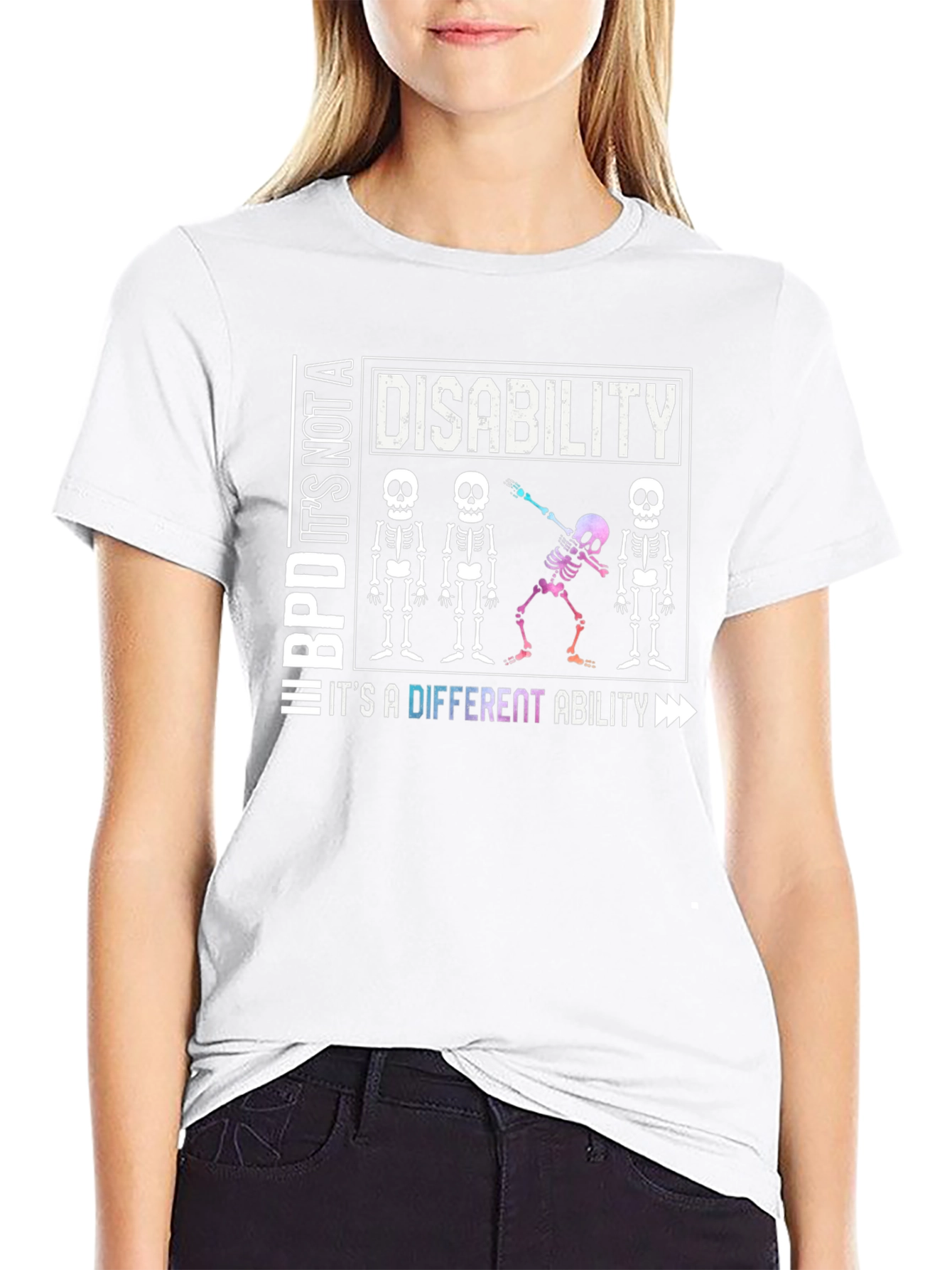 BPD Awareness Skeleton T-Shirt