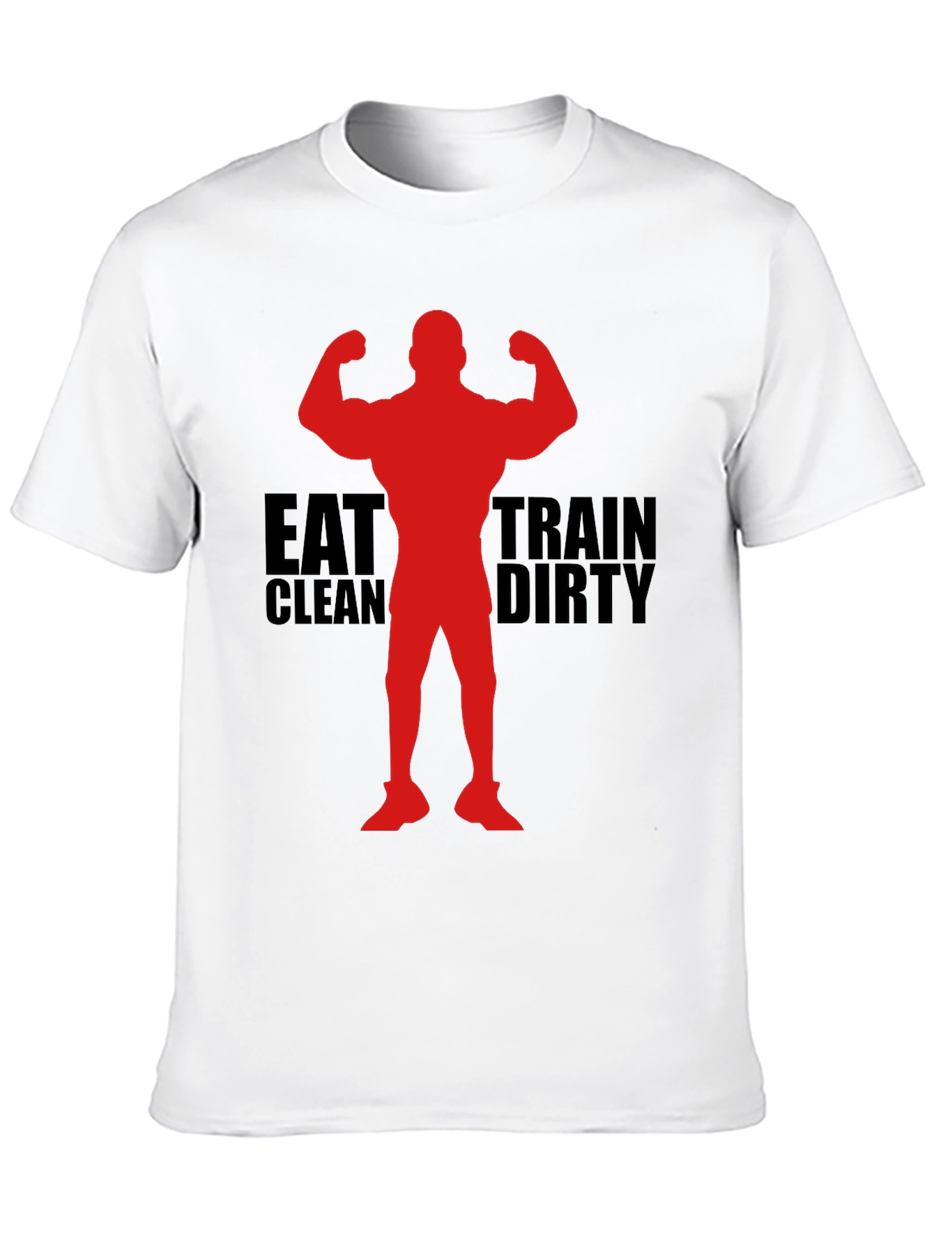 Eat Clean Train Dirty Graphic Tee