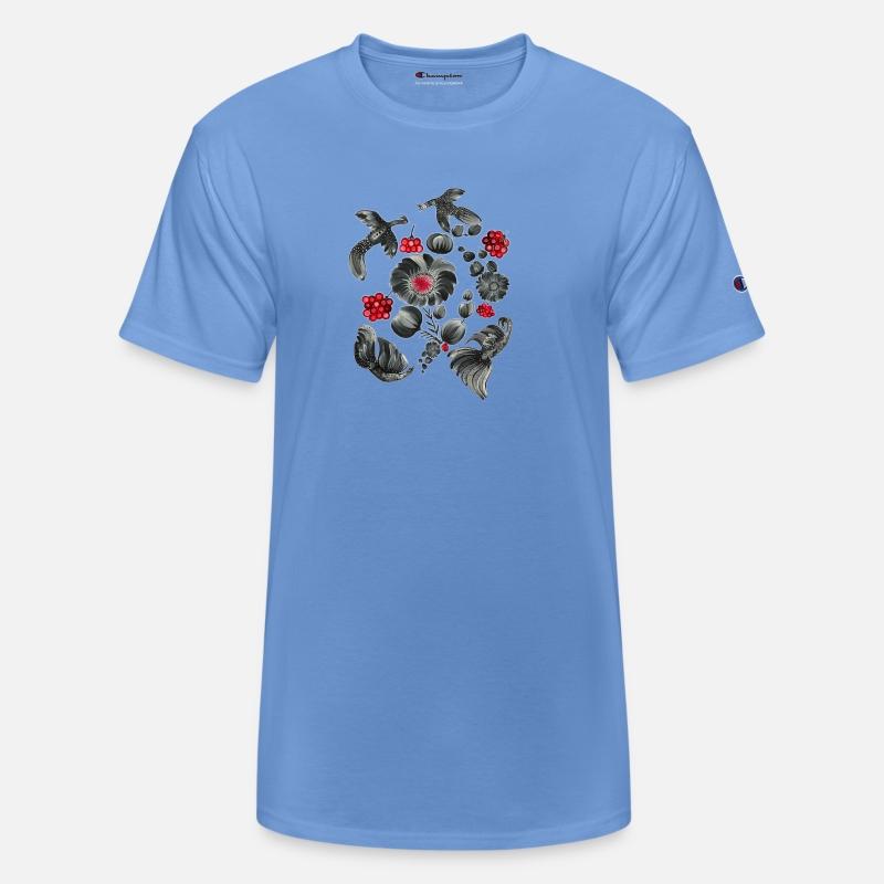 Magic birds and flowers. Petrykivka Painting.