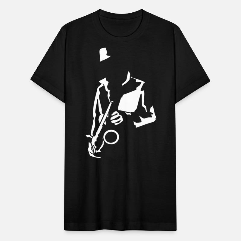 Man Playing Saxophone Saxophonist