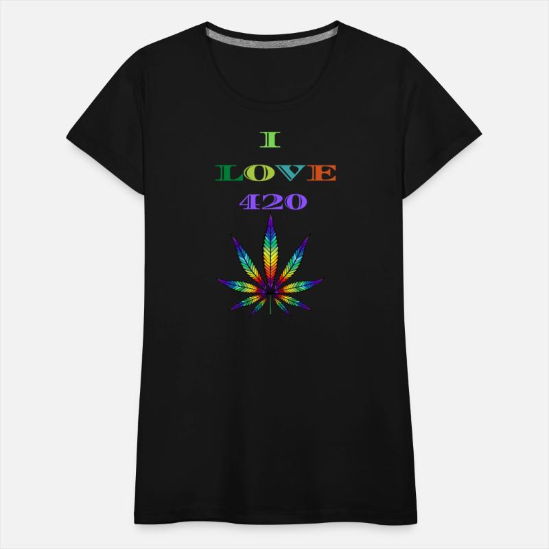 Marijuana, Cannabis, I LOVE 420, Weed Lover