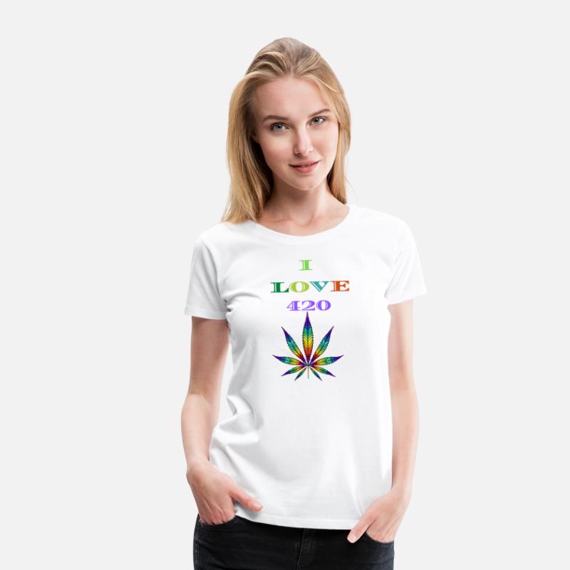 Marijuana, Cannabis, I LOVE 420, Weed Lover