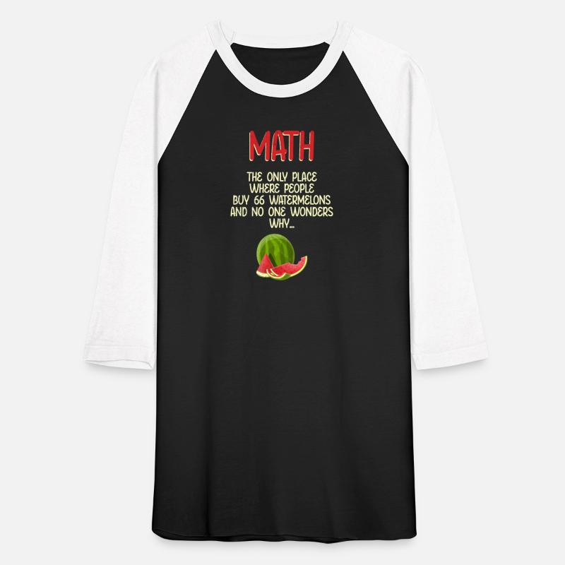 Math And Watermelons Mathematics Calculation Funny
