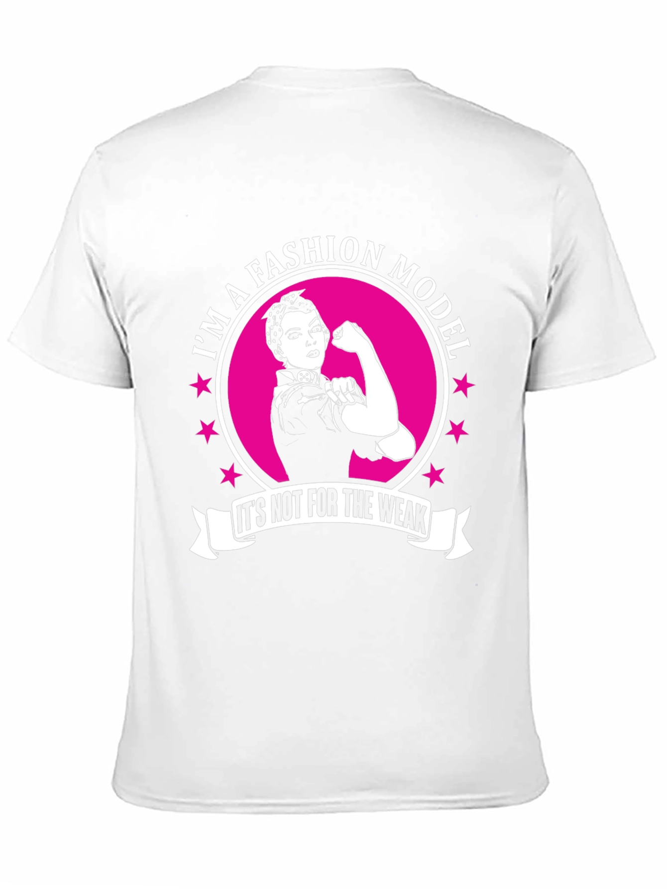 Fashion Model Strong Woman Graphic T-Shirt